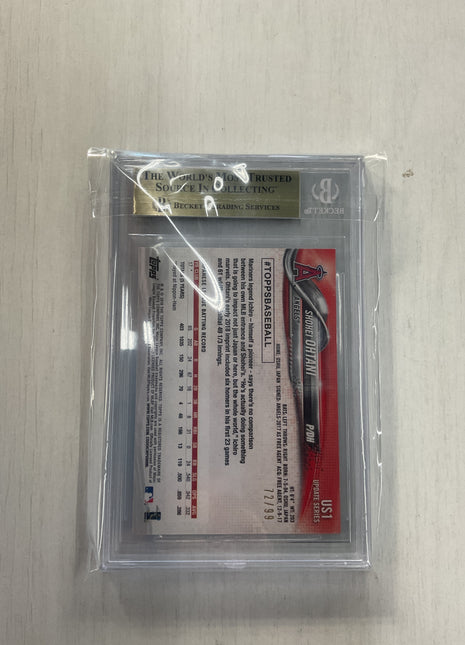 2018 Topps Update Shohei Ohtani Vintage Stock /99 BGS 9.5