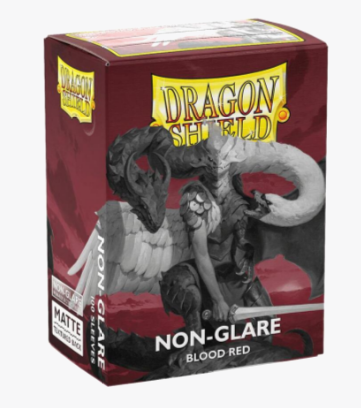 Dragon Shield: Matte Non-Glare - Blood Red