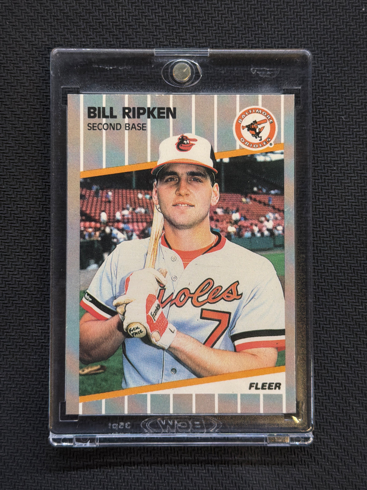 1989 Fleer Bill Ripken FF Error #616 Orioles