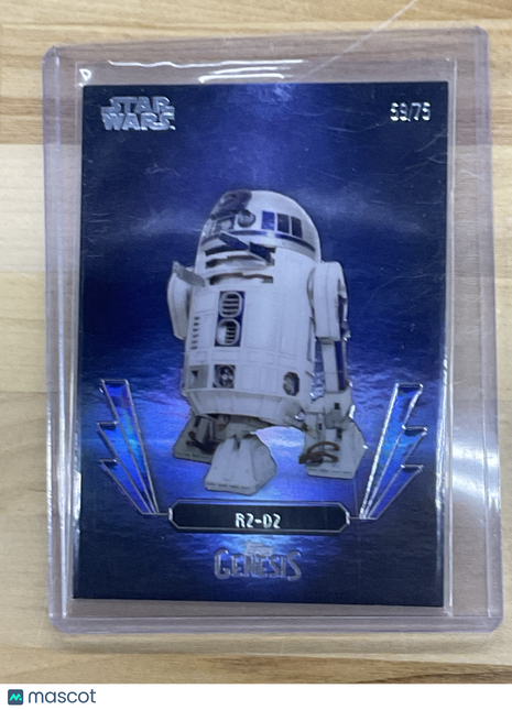 2025 Topps Genesis R2-D2 Blue /75