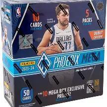 2023-24 Panini Phoenix Basketball Trading Cards Mega Box