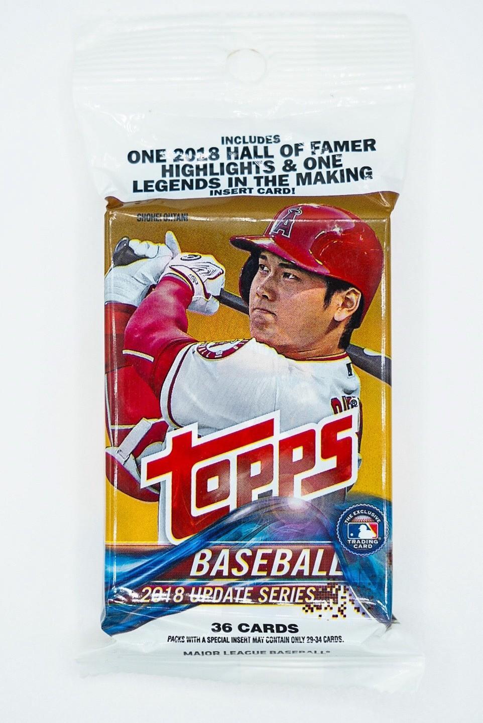 2018 Topps Update Baseball Series Fat Pack
