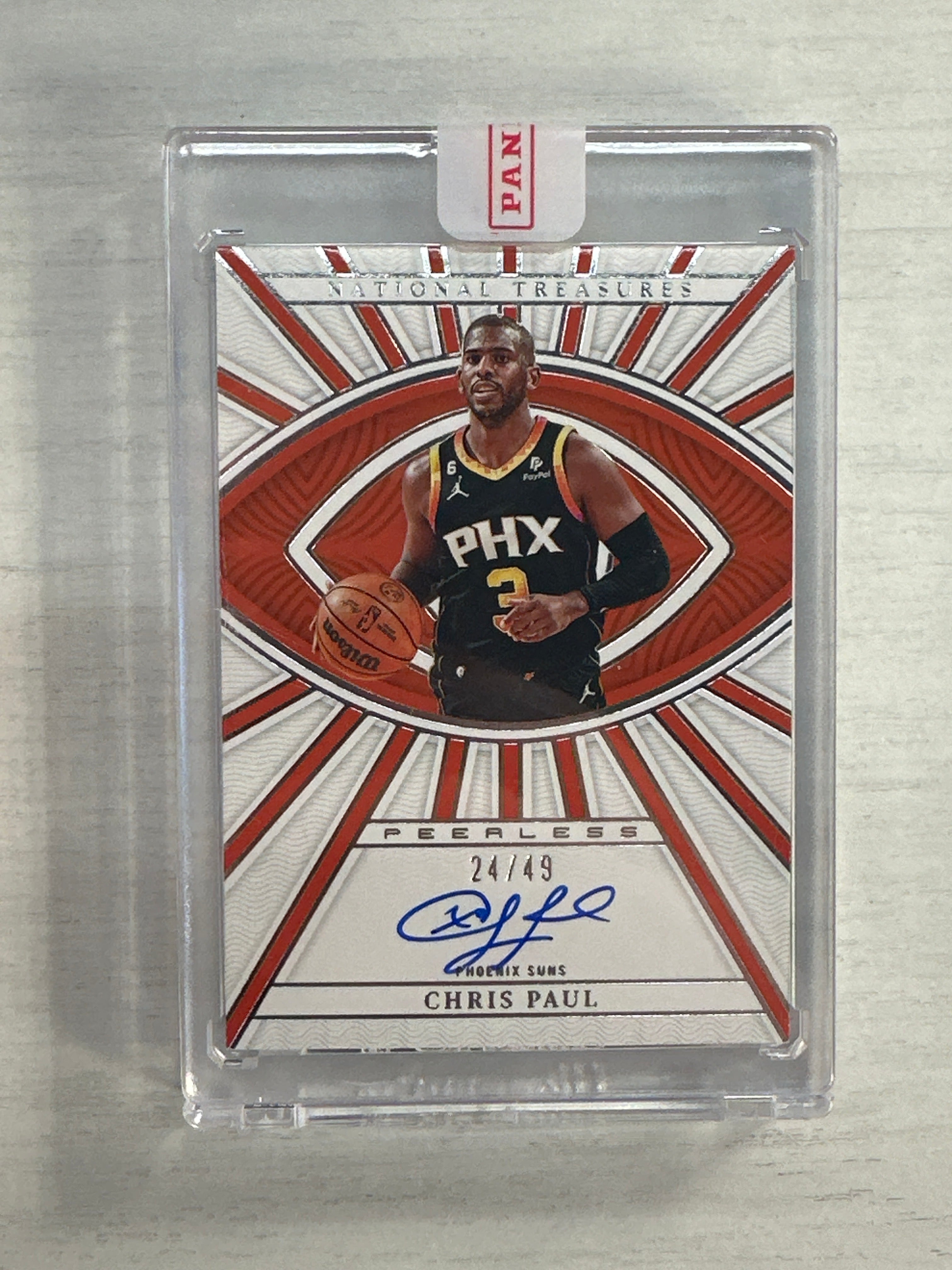 2022 National Treasures Chris Paul Peerless Auto /49