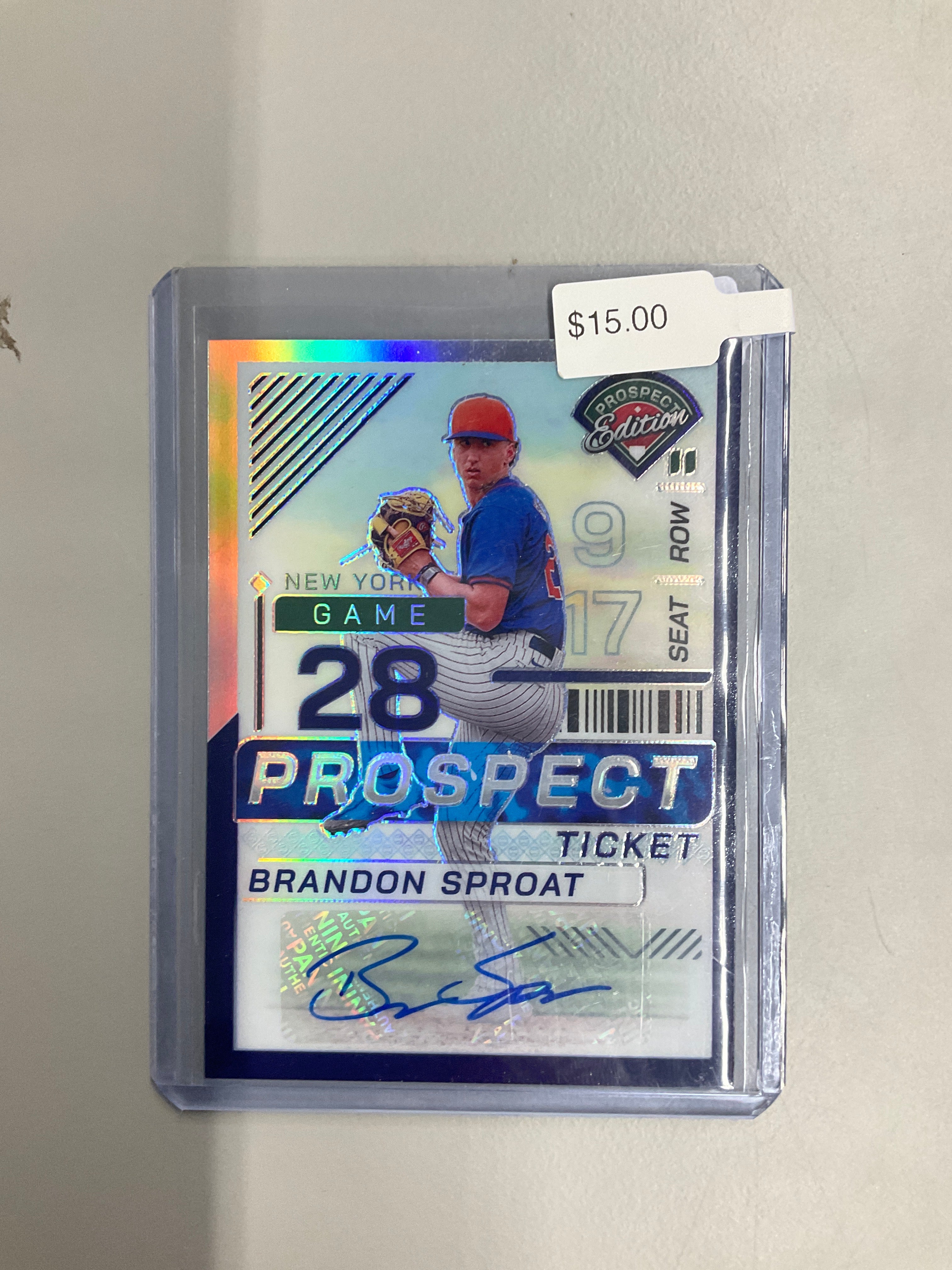 2024 Panini Prospect Brandon Sproat Auto /125