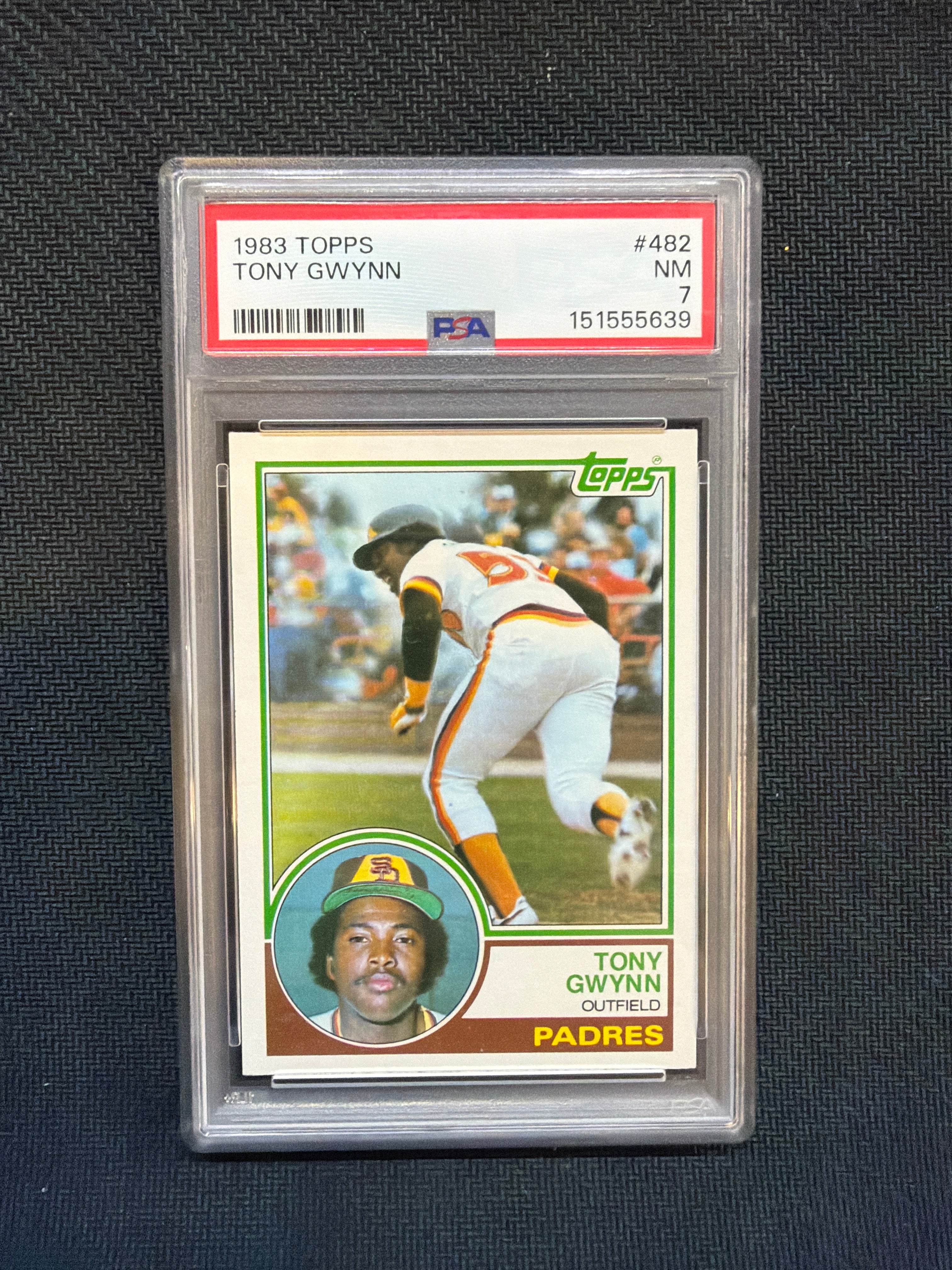 1983 Topps Tony Gwynn #482 PSA 7 639 Rookie