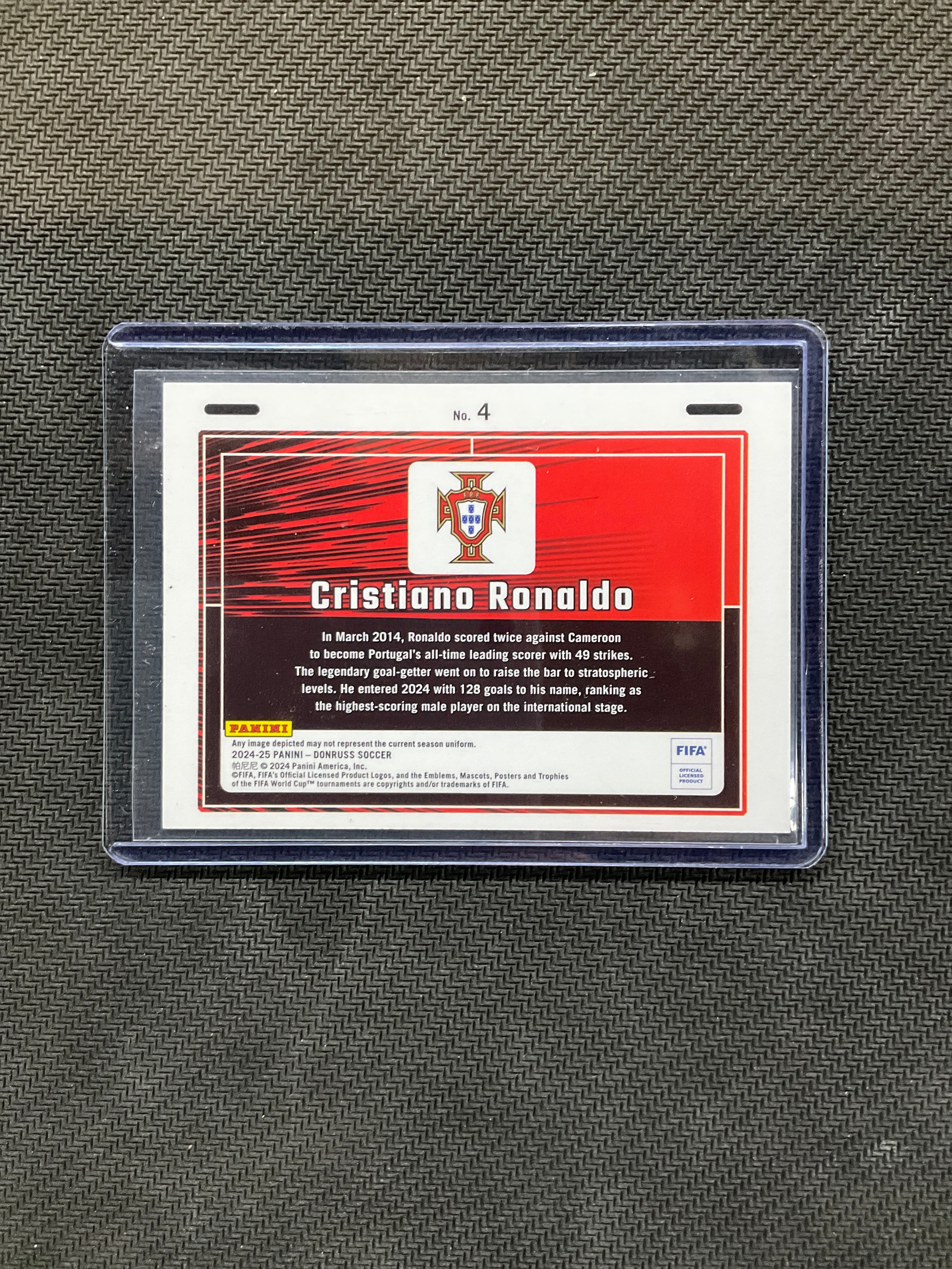 2024/25 Donruss Cristiano Ronaldo Animation Case Hit
