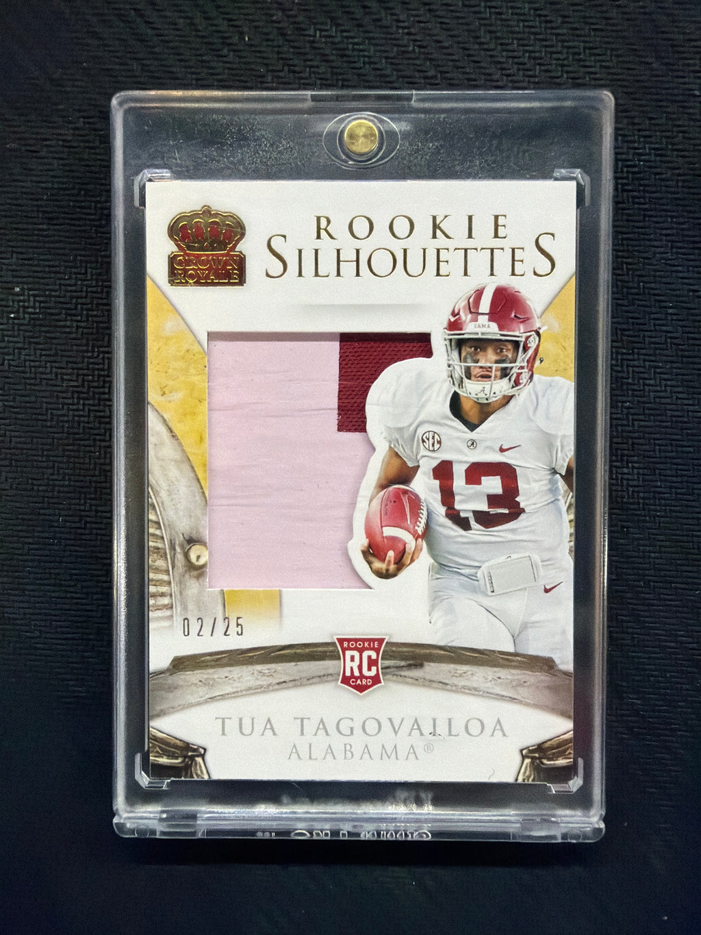 2020 Chronicles Tua Tagovailoa Rookie Patch /25 Alabama
