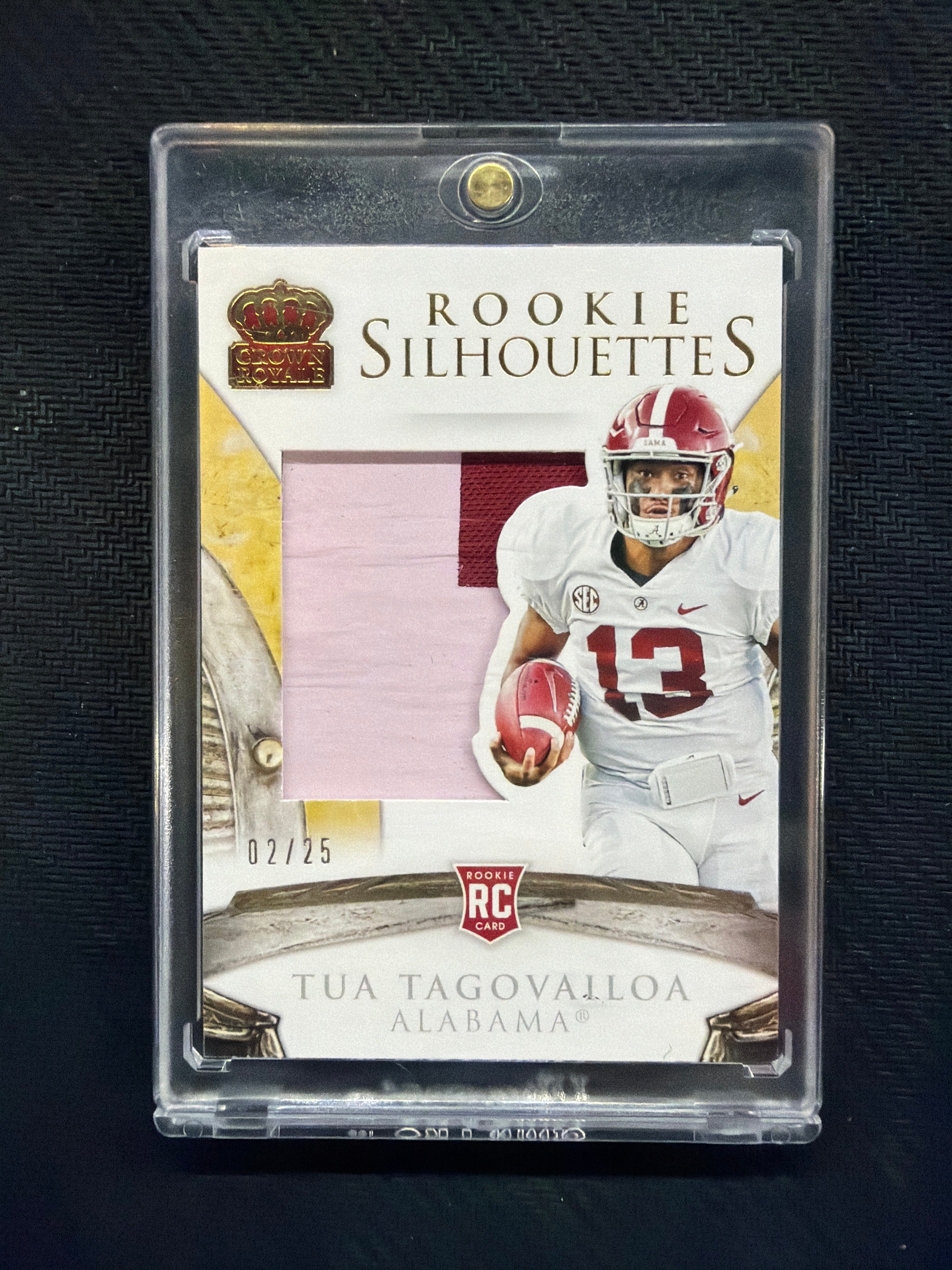 2020 Chronicles Tua Tagovailoa Rookie Patch /25 Alabama