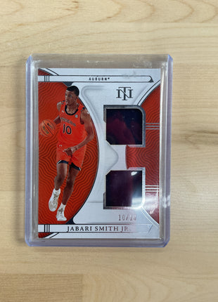2022 National Treasures Collegiate Jabari Smith Jr. Patch /10