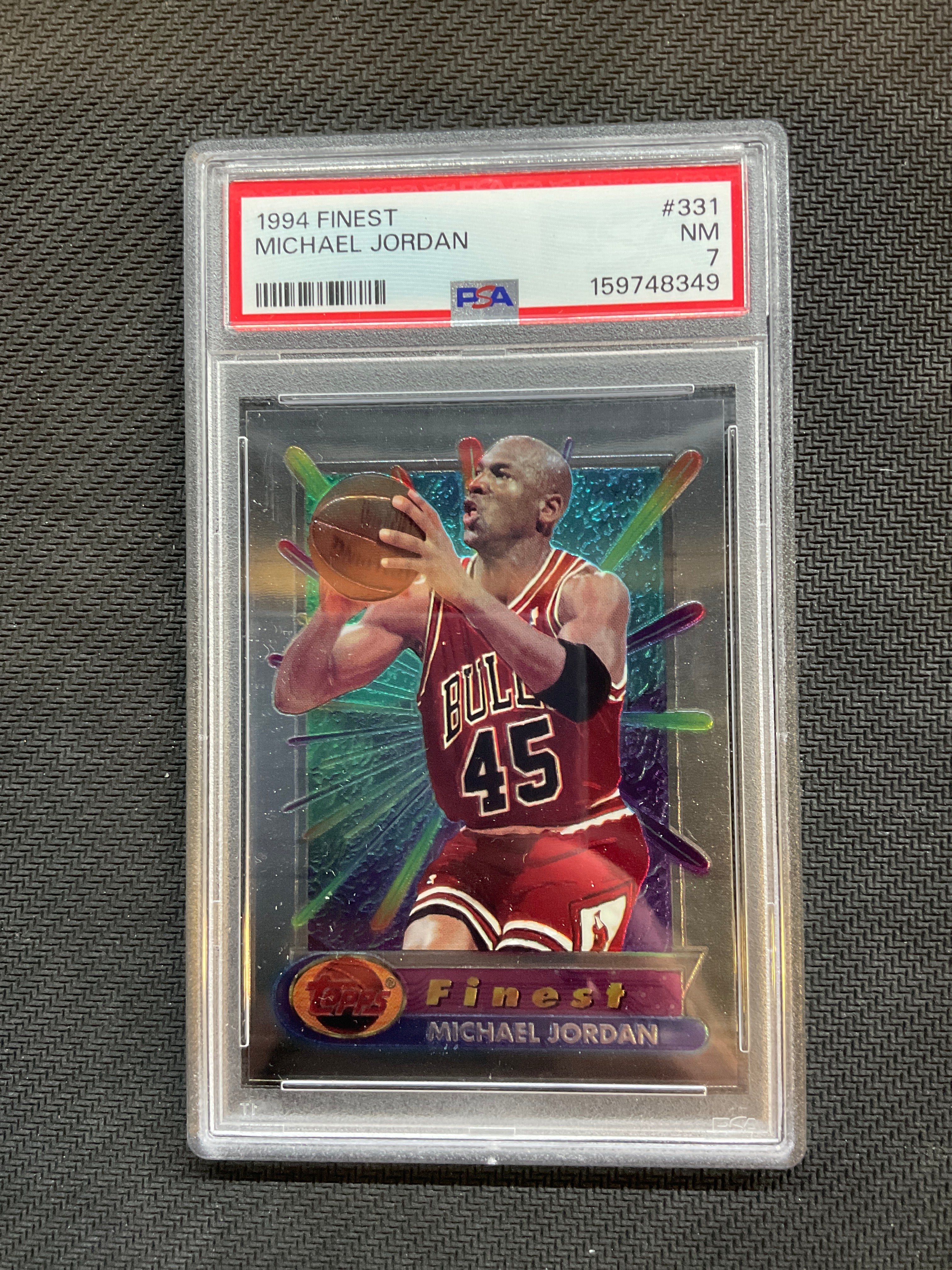 1994 Finest Michael Jordan #331 PSA 7 Bulls 349