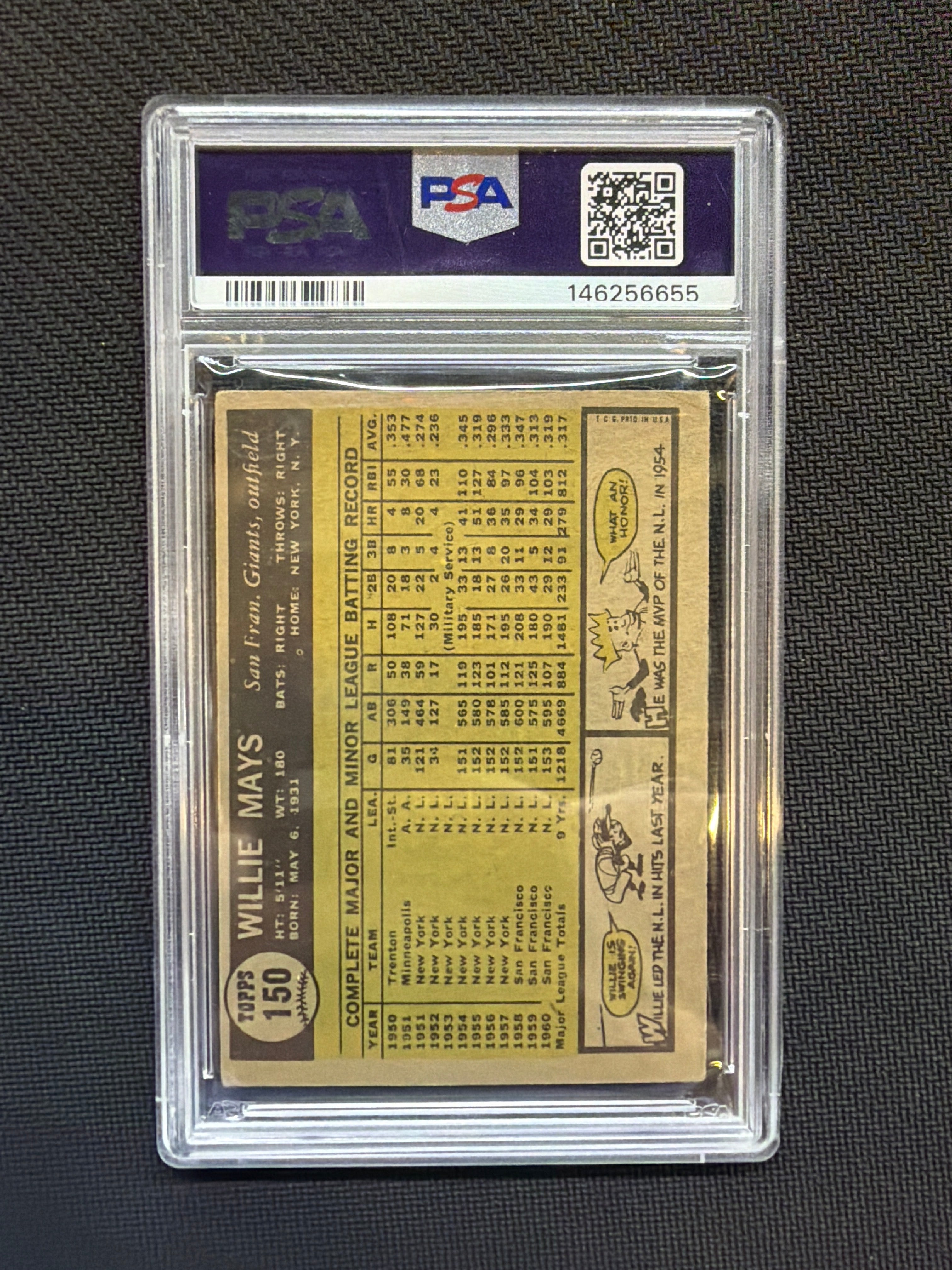 1961 Topps Juan Marichal #417 PSA 2 Giants
