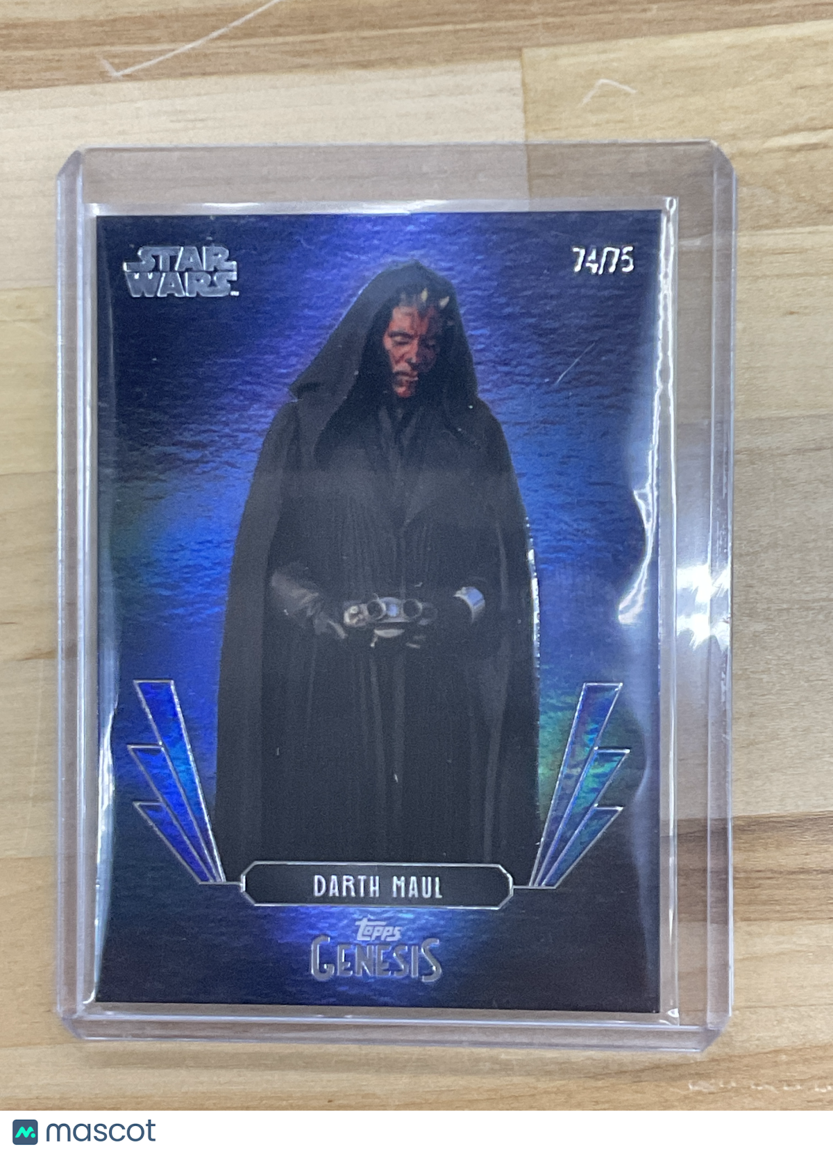 2025 Topps Genesis Darth Maul Blue /75