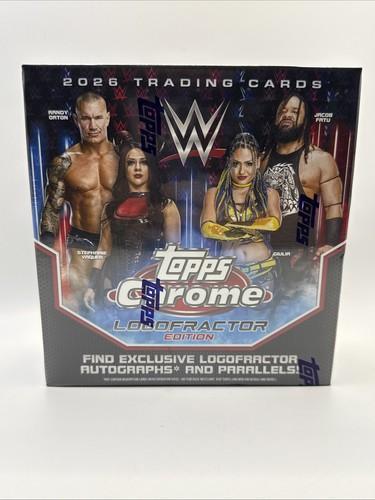 2026 Topps WWE Chrome Logofractor Box