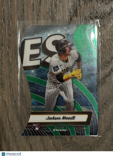 2024 Topps Stadium Club Jackson Merrill Die Cut Green /50 SP