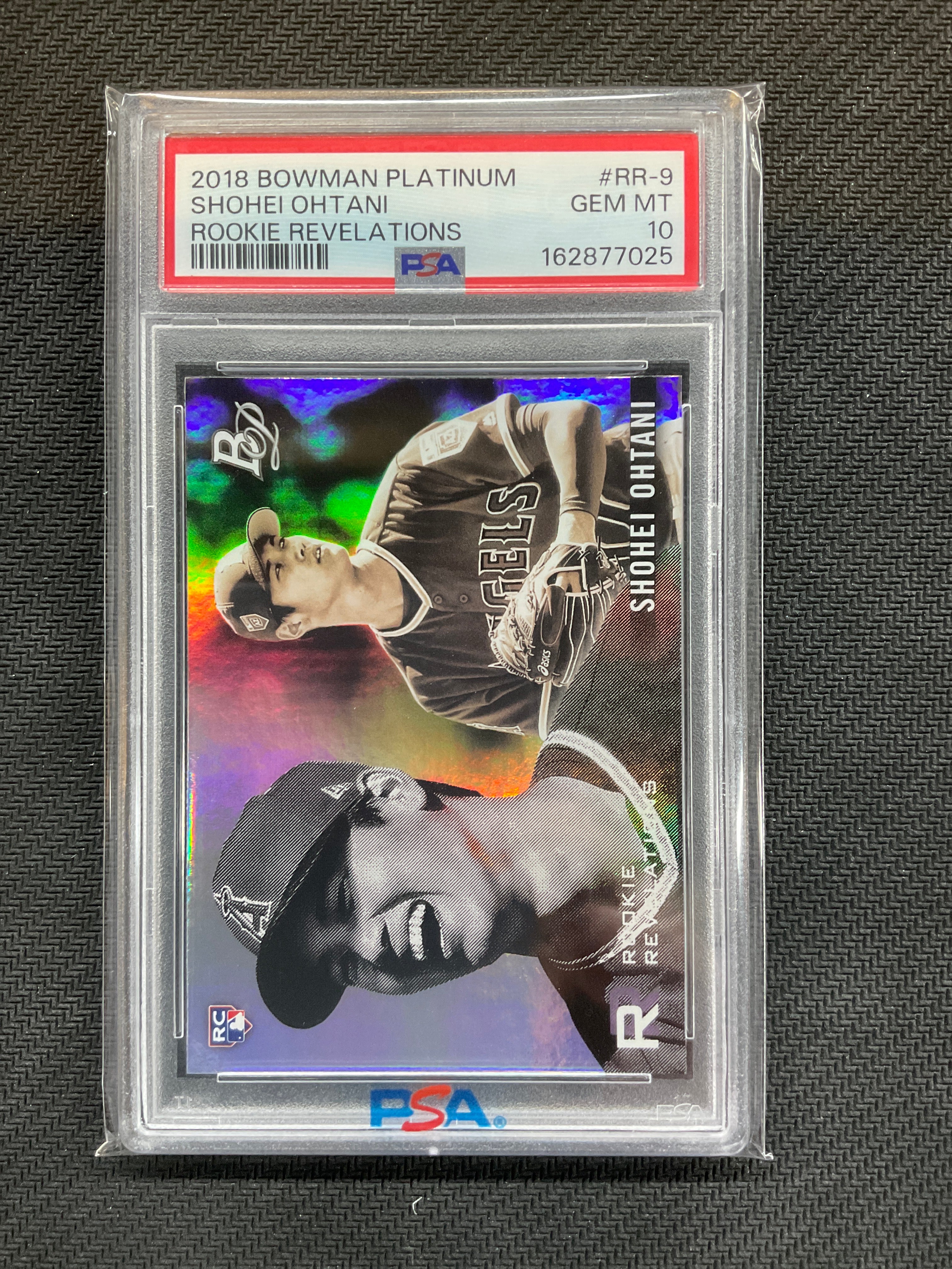 2018 Bowman Platinum Shohei Ohtani Rookie Revelations PSA 10 025