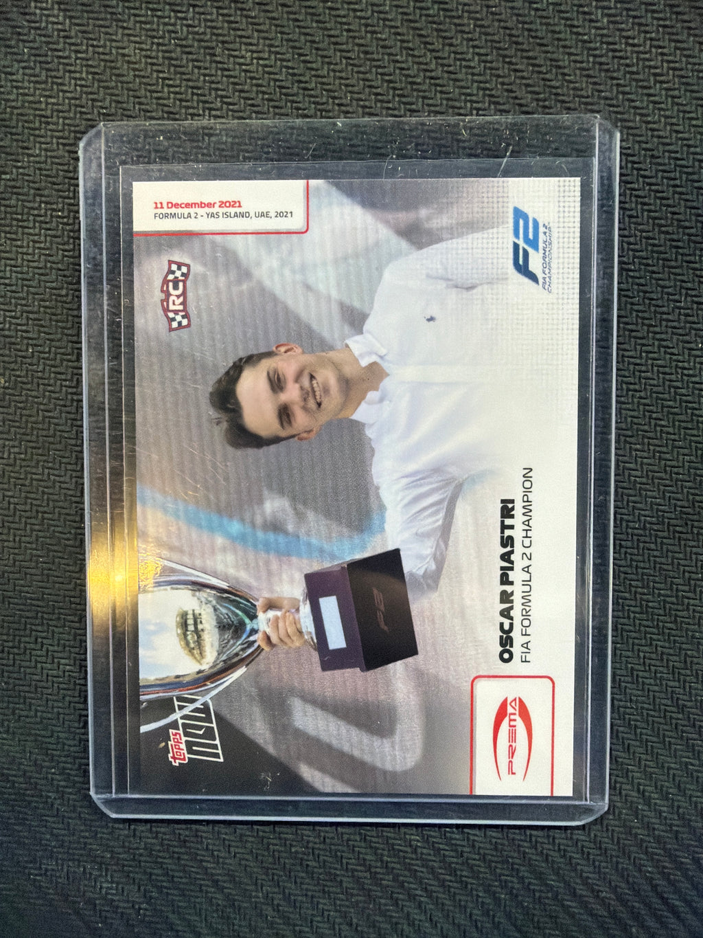 2021 Topps Now Oscar Piastri Rookie #089 F2 Champion