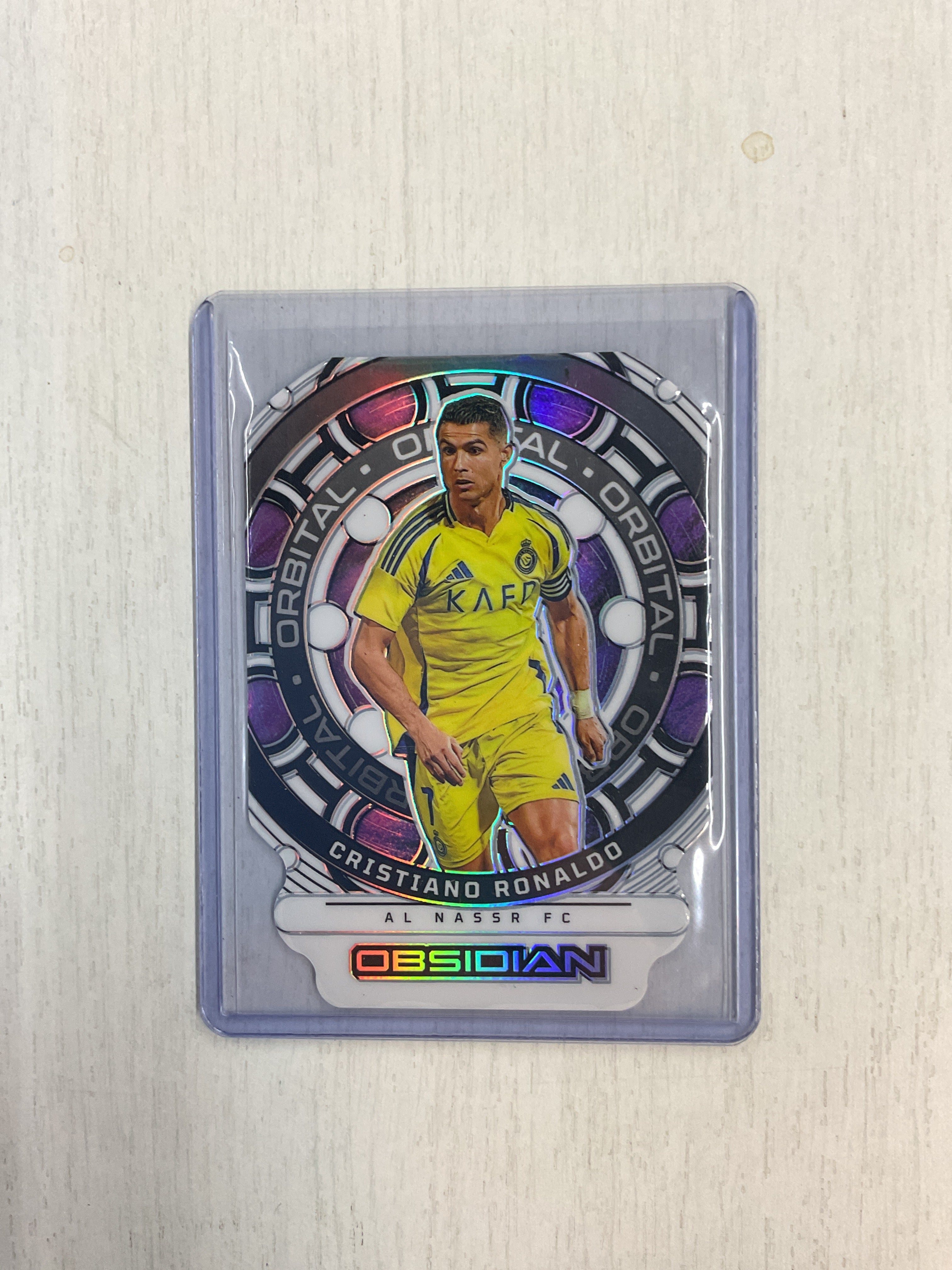 2024-25 Obsidian Cristiano Ronaldo Orbital /9 White