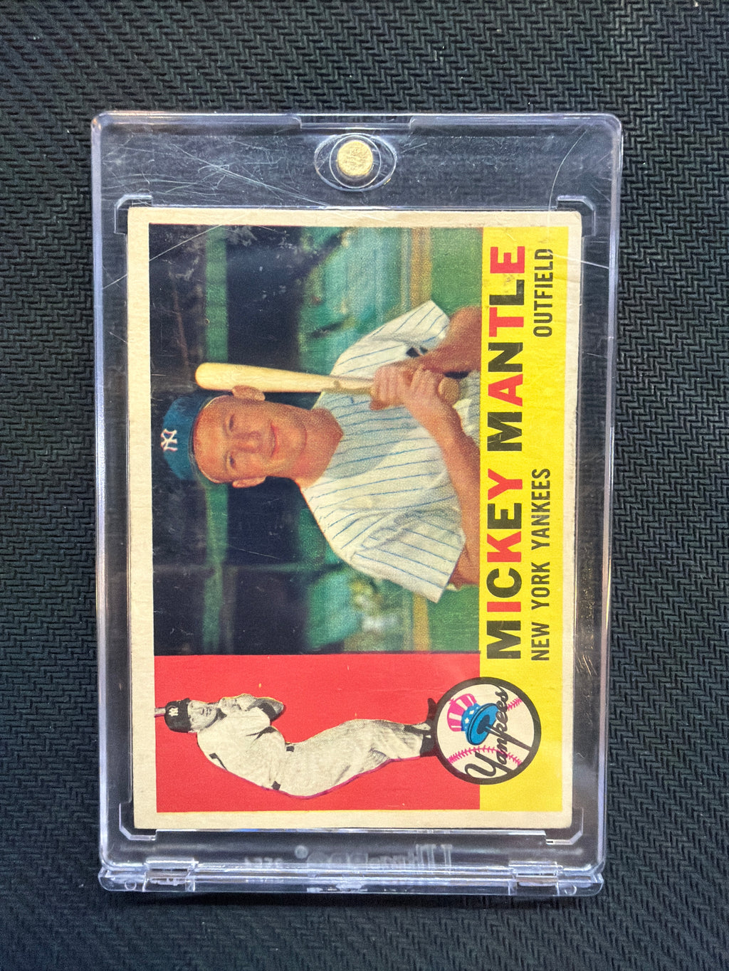 1960 Topps Mickey Mantle #350 2