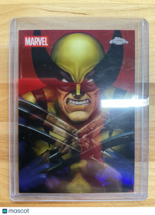 2025 Topps Chrome Marevl Wolverine Reflections