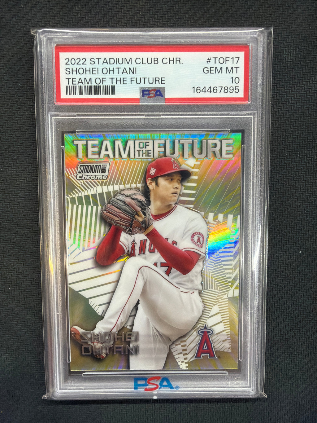 2022 Stadium Club Shohei Ohtani Team Of The Future PSA 10 895