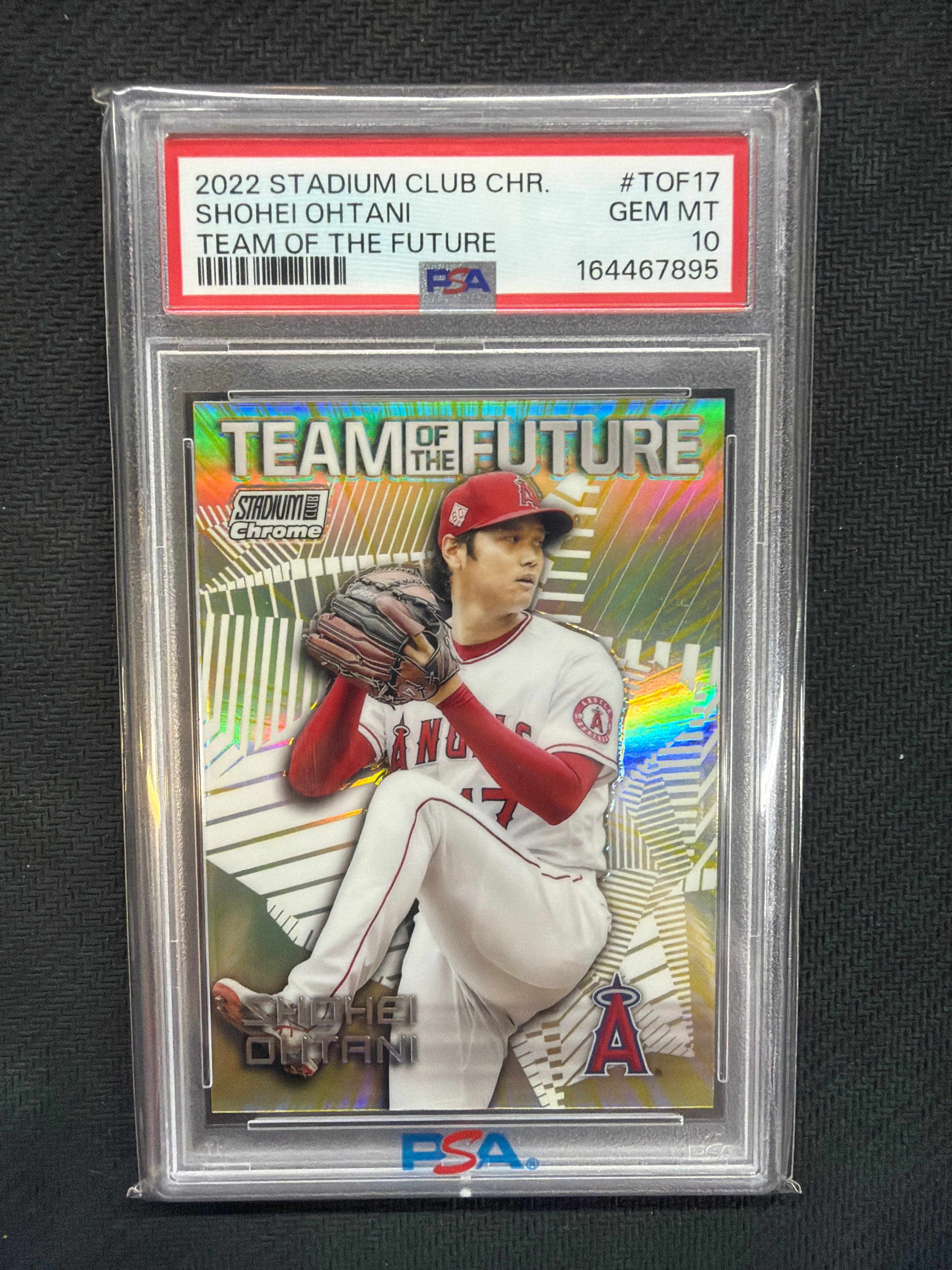 2022 Stadium Club Shohei Ohtani Team Of The Future PSA 10 895