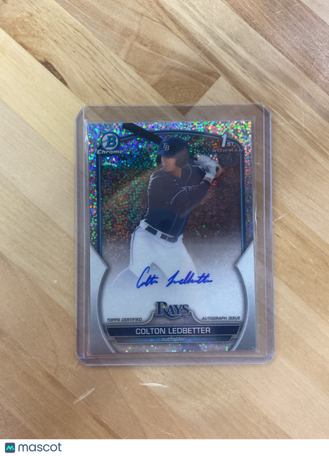 2023 Bowman Chrome Colton Ledbetter Auto /71