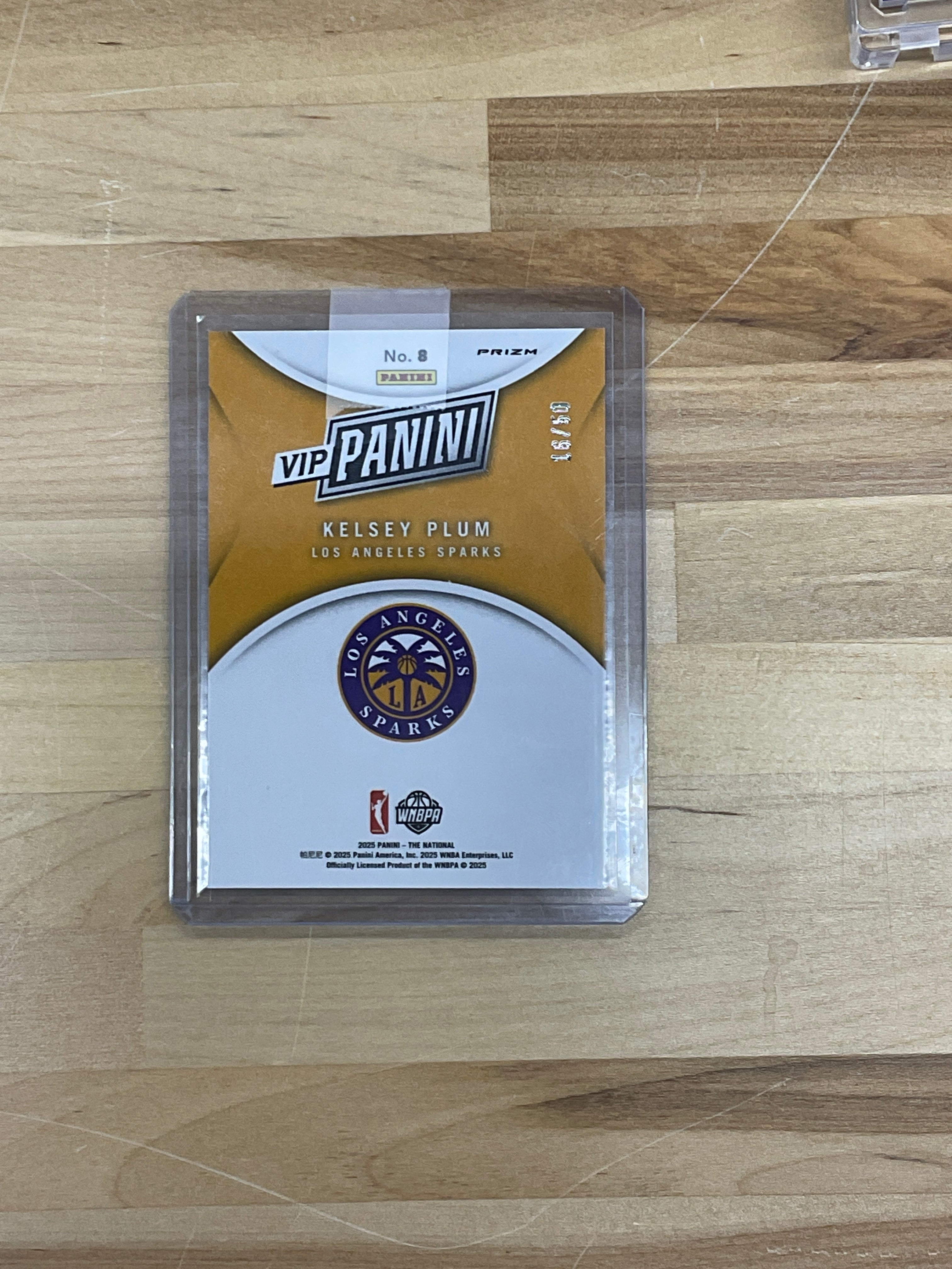 2025 The National VIP Kelsey Plum Purple Ice /50