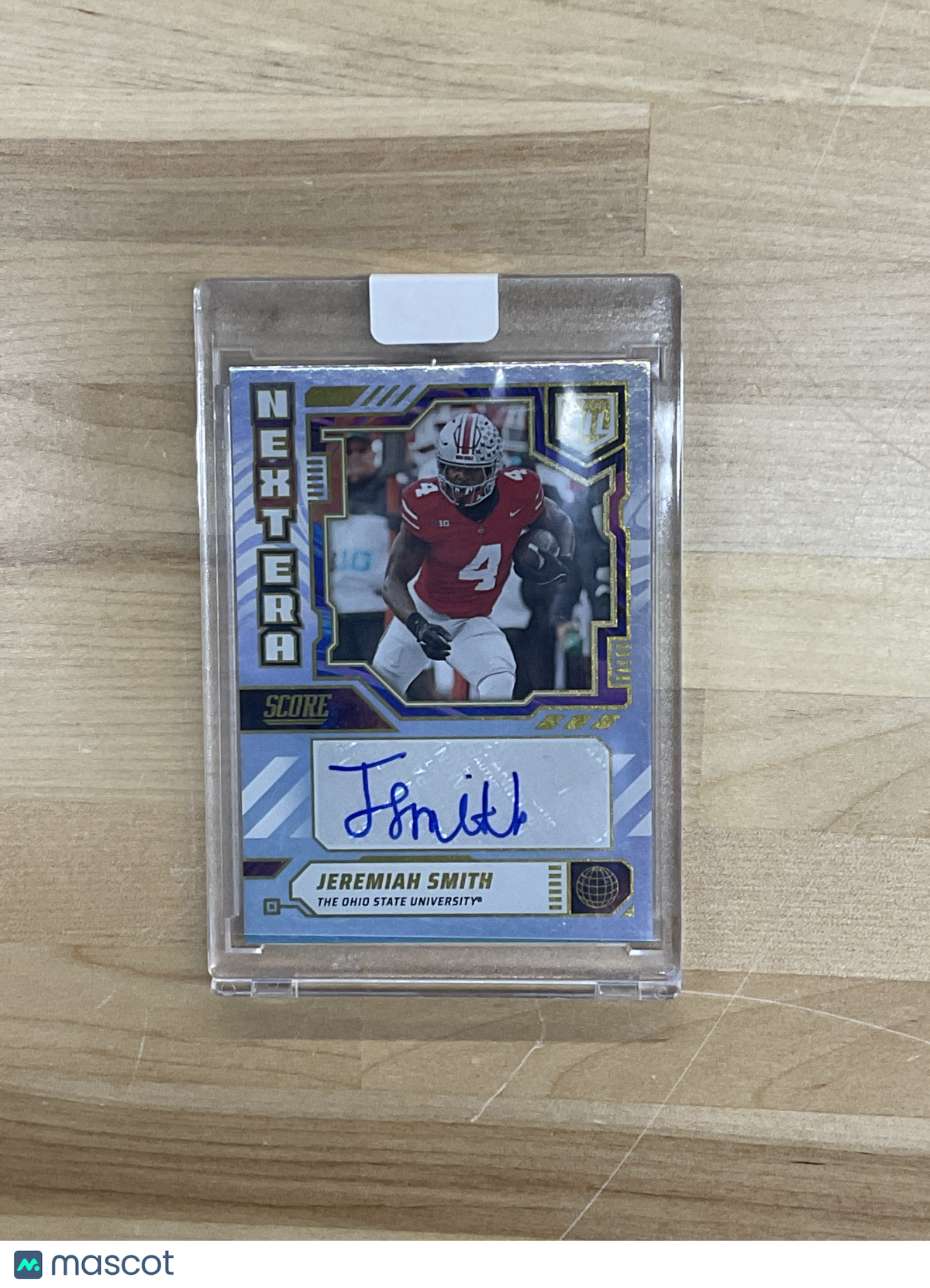 2025 Score Jeremiah Smith Rookie Auto NIL Ohio State