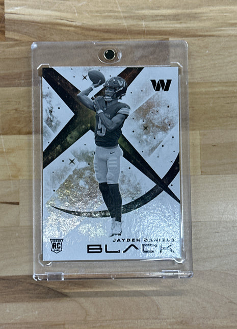 2024 Black Jayden Daniels White Night Case Hit