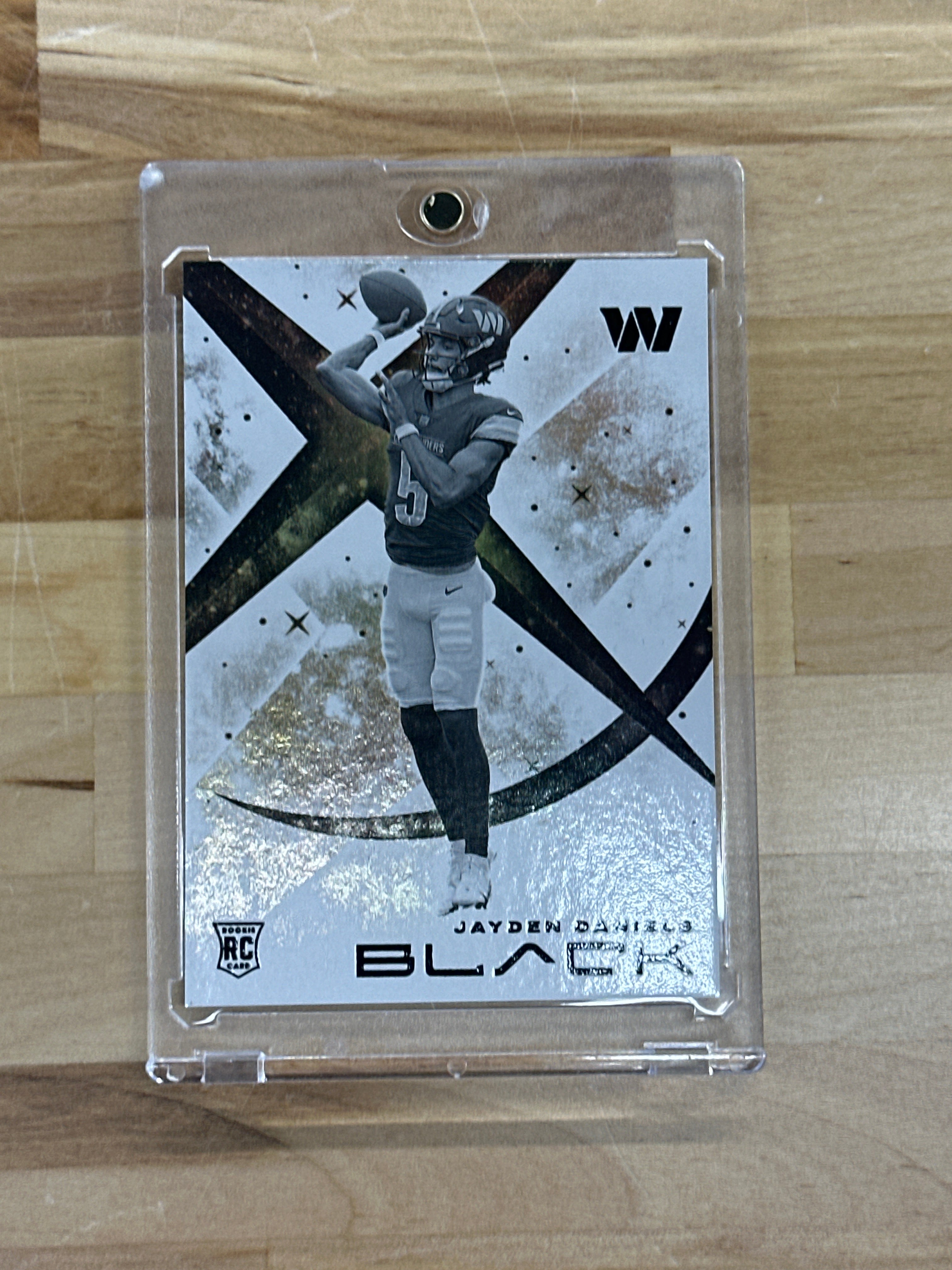 2024 Black Jayden Daniels White Night Case Hit
