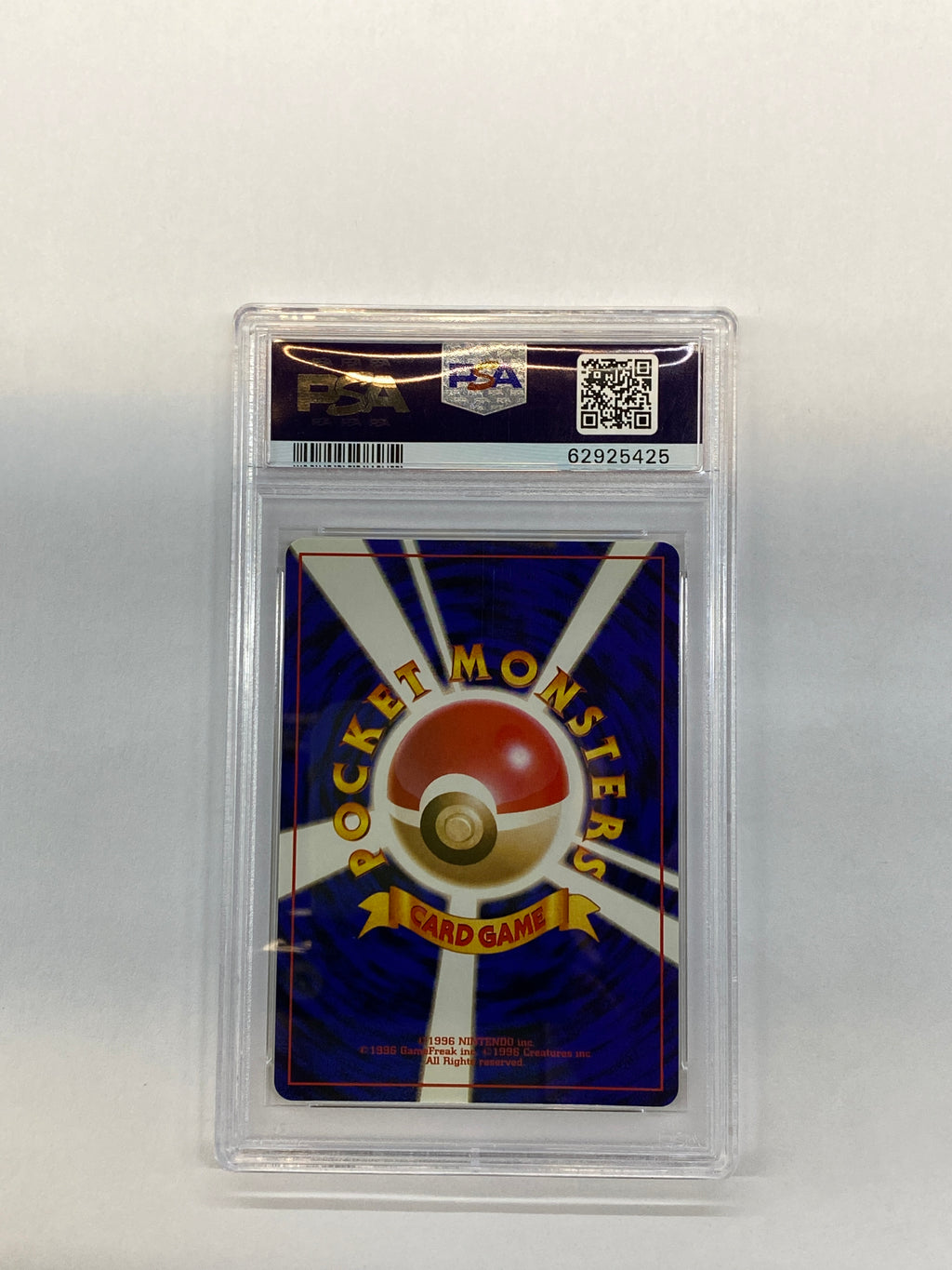 1999 Pokemon japanese Gym Challenge 2 LT. Surge's Raichu 26 Holo PSA 10