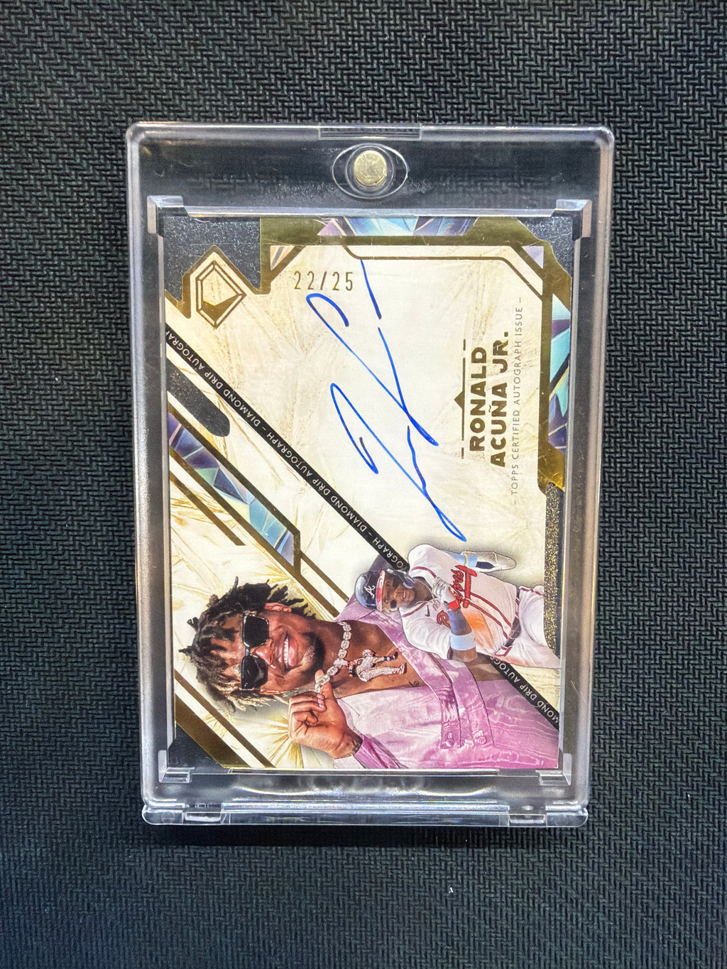 2025 Topps Diamond Icons Ronald Acuna Jr. Auto /25 Braves
