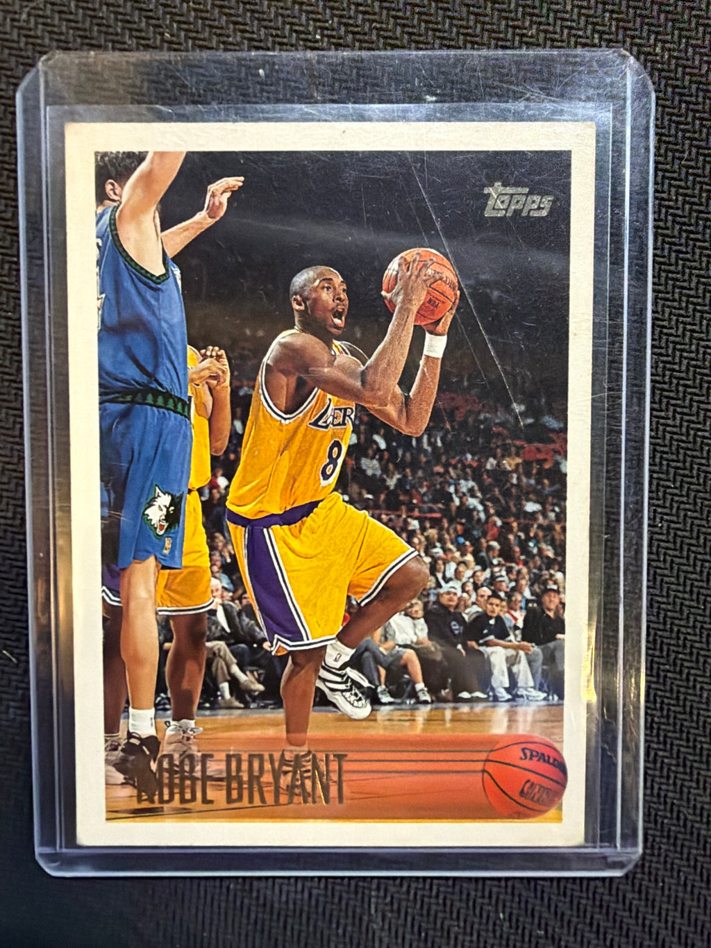 1996 Topps Kobe Bryant #138 Rookie - Damage