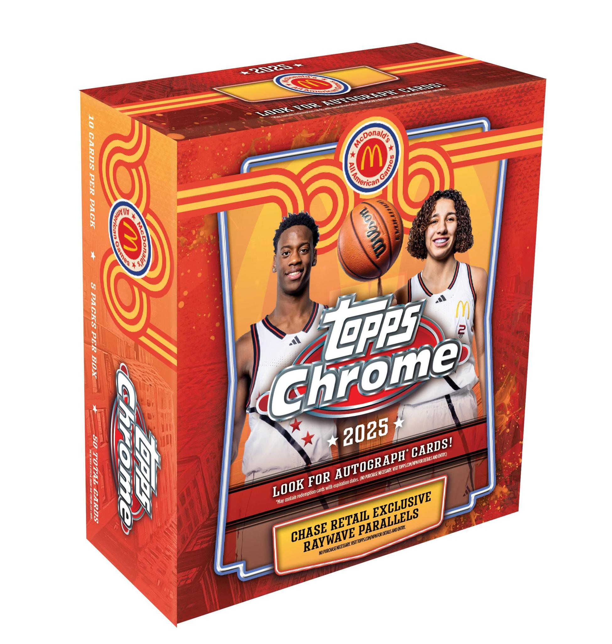 2025 McDonalds Basketball All American Mega Box