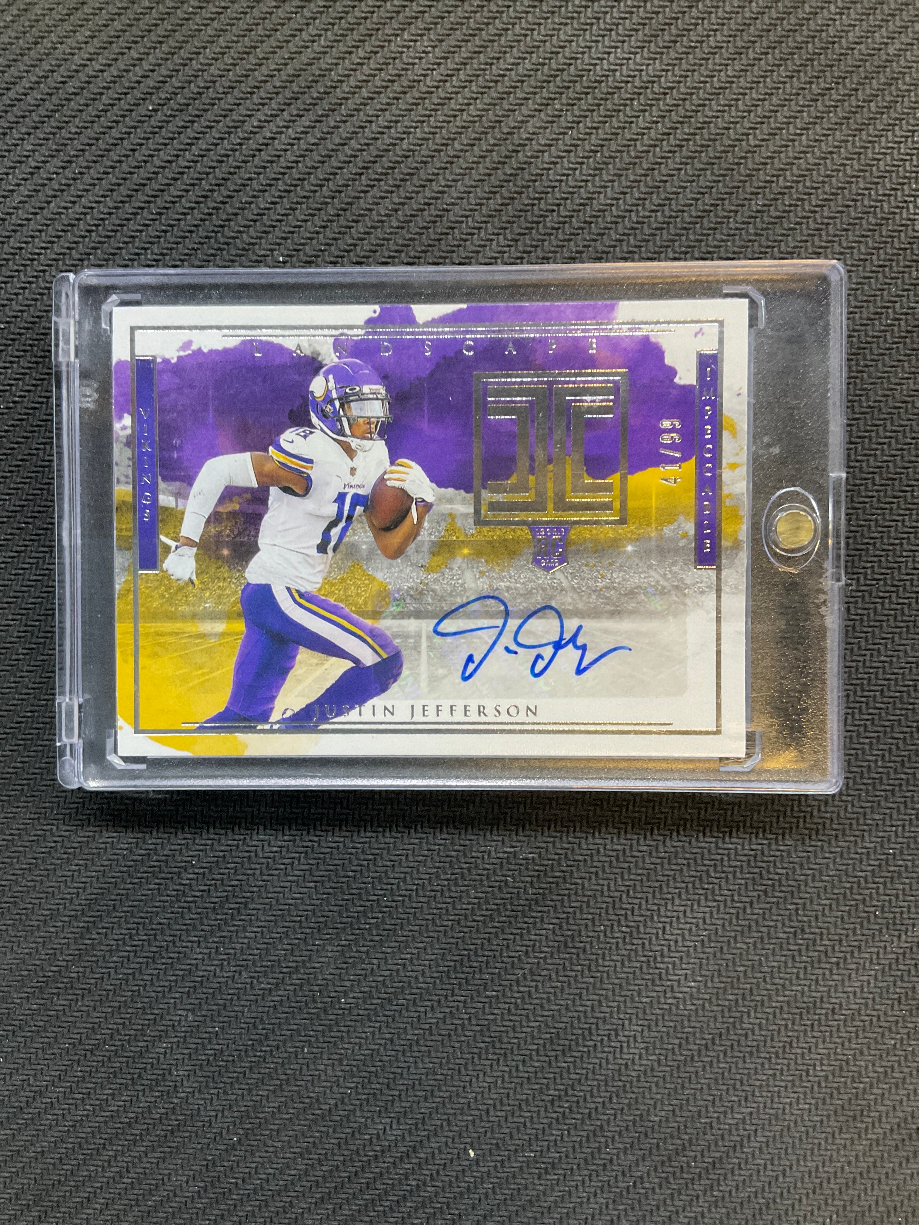 2020 Impeccable Justin Jefferson Rookie Auto /99 Vikings