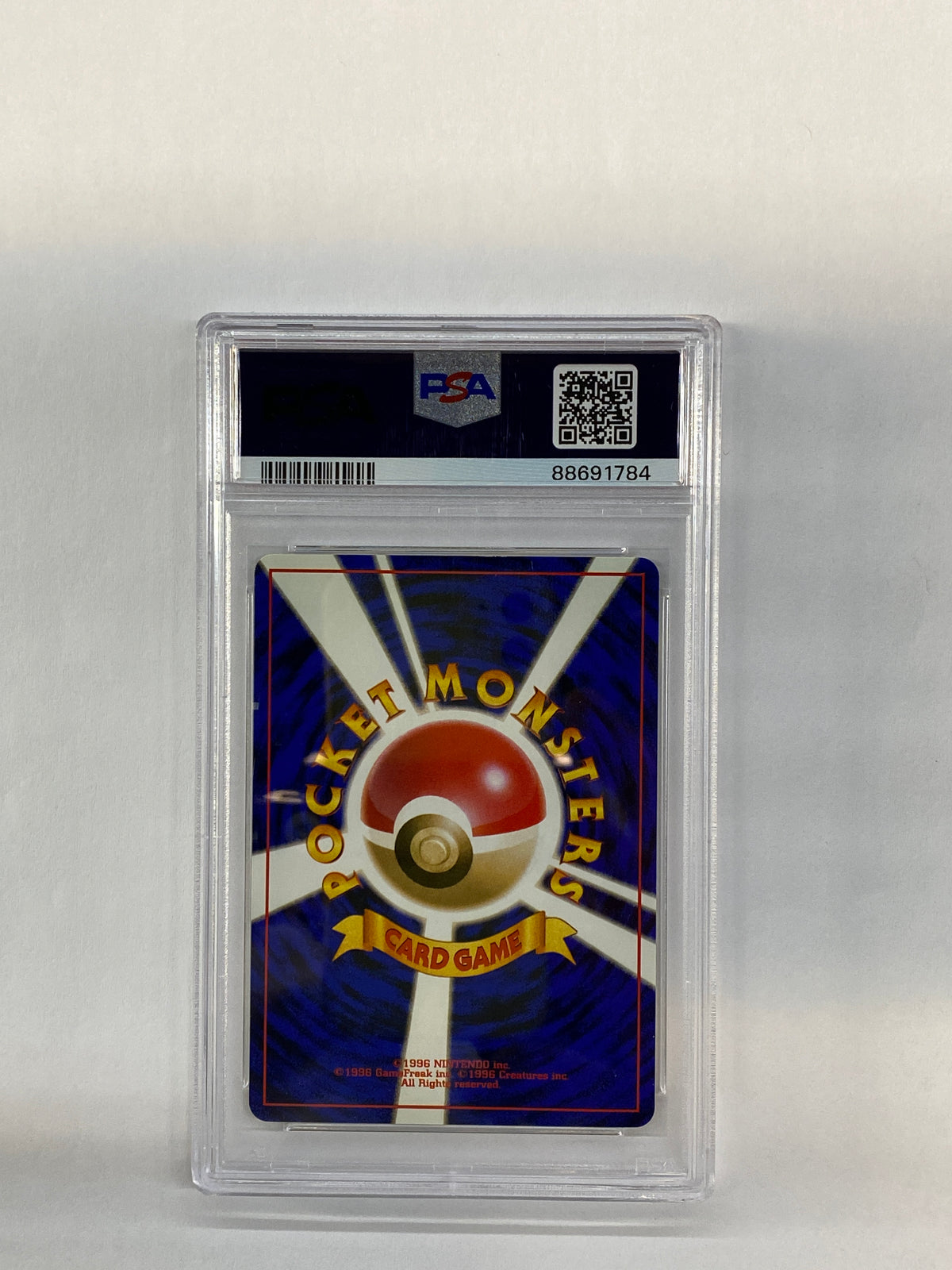 1998 Pokemon Japanese Gym Challenge LT. Surge's Magneton 82 Holo PSA 9