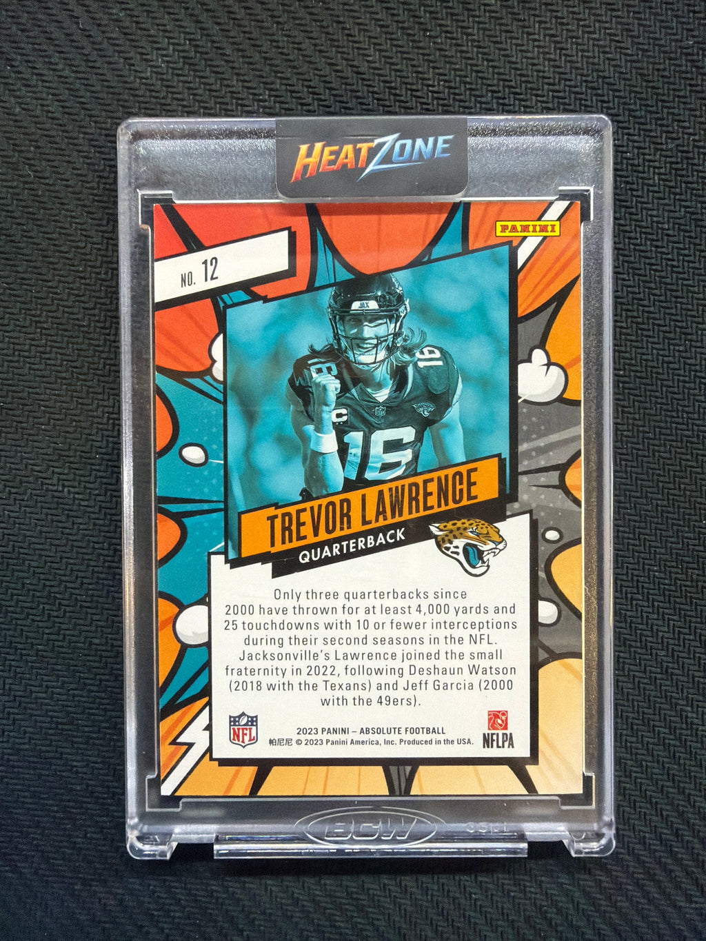 2023 Panini Absolute Trevor Lawrence Explosive