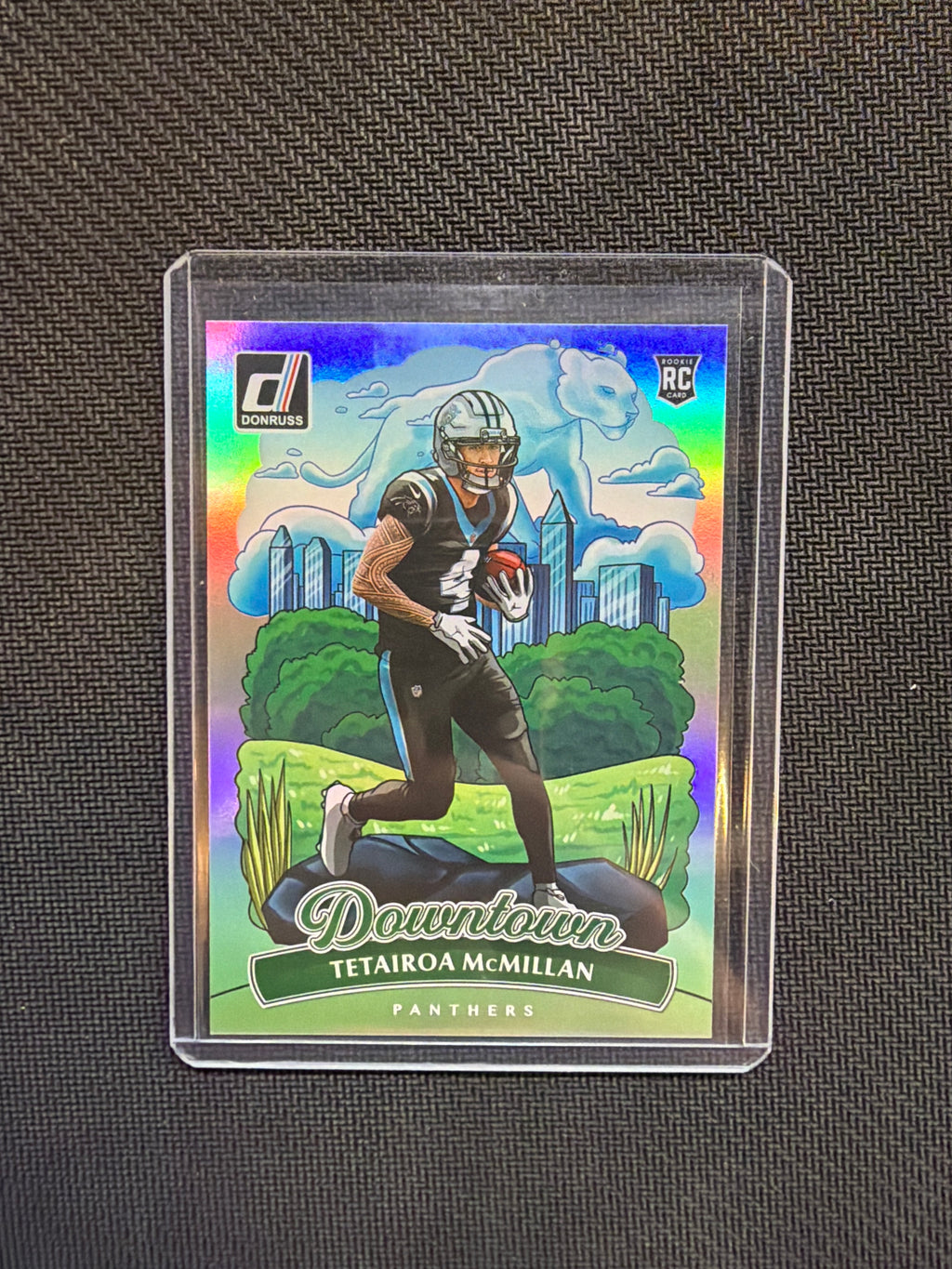 2025 Donruss Tetairoa Mcmillan Rookie Downtown! Panthers