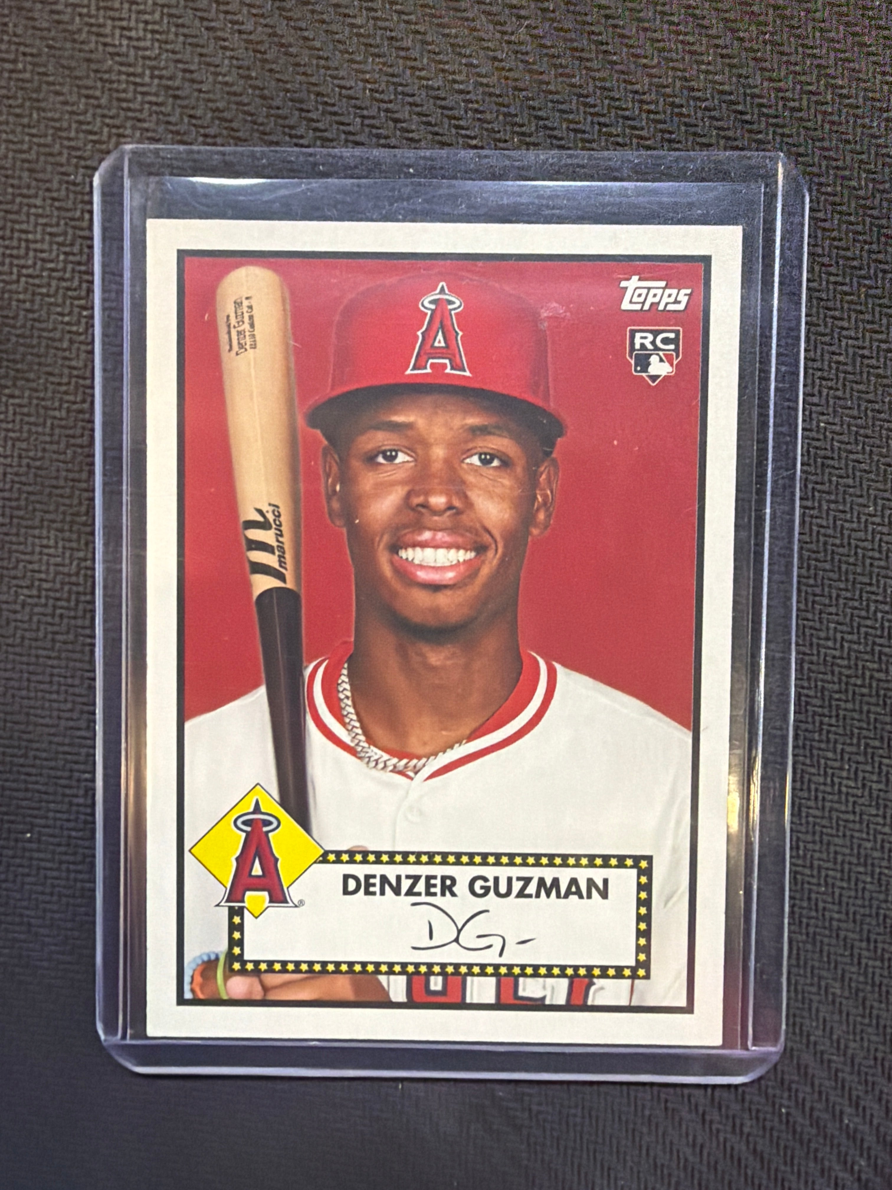 2026 Topps Series 2 Denzer Guzman 1952 Variation SSP Rookie Angels