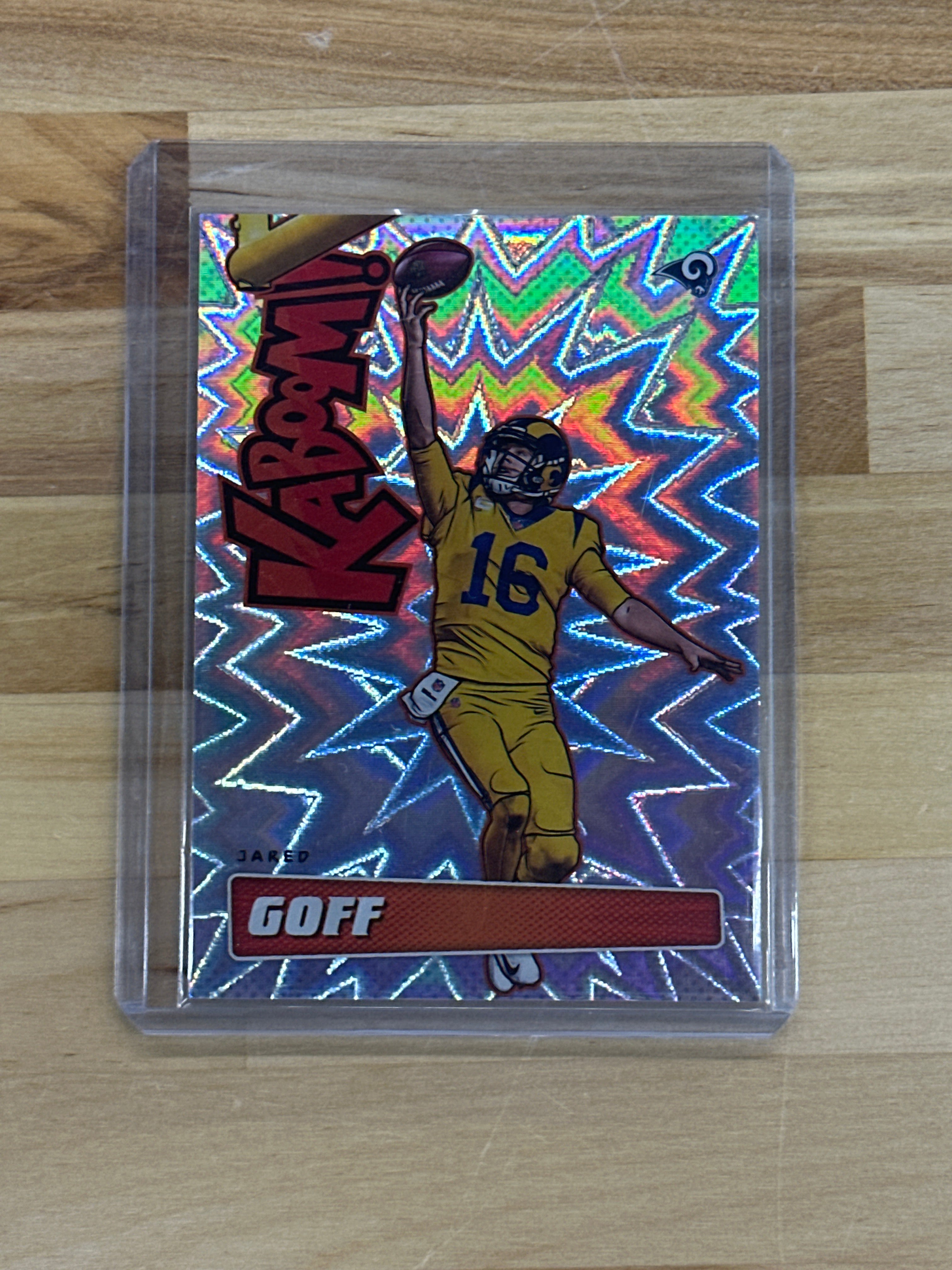 2019 Panini Absolute Jared Goff Kaboom!