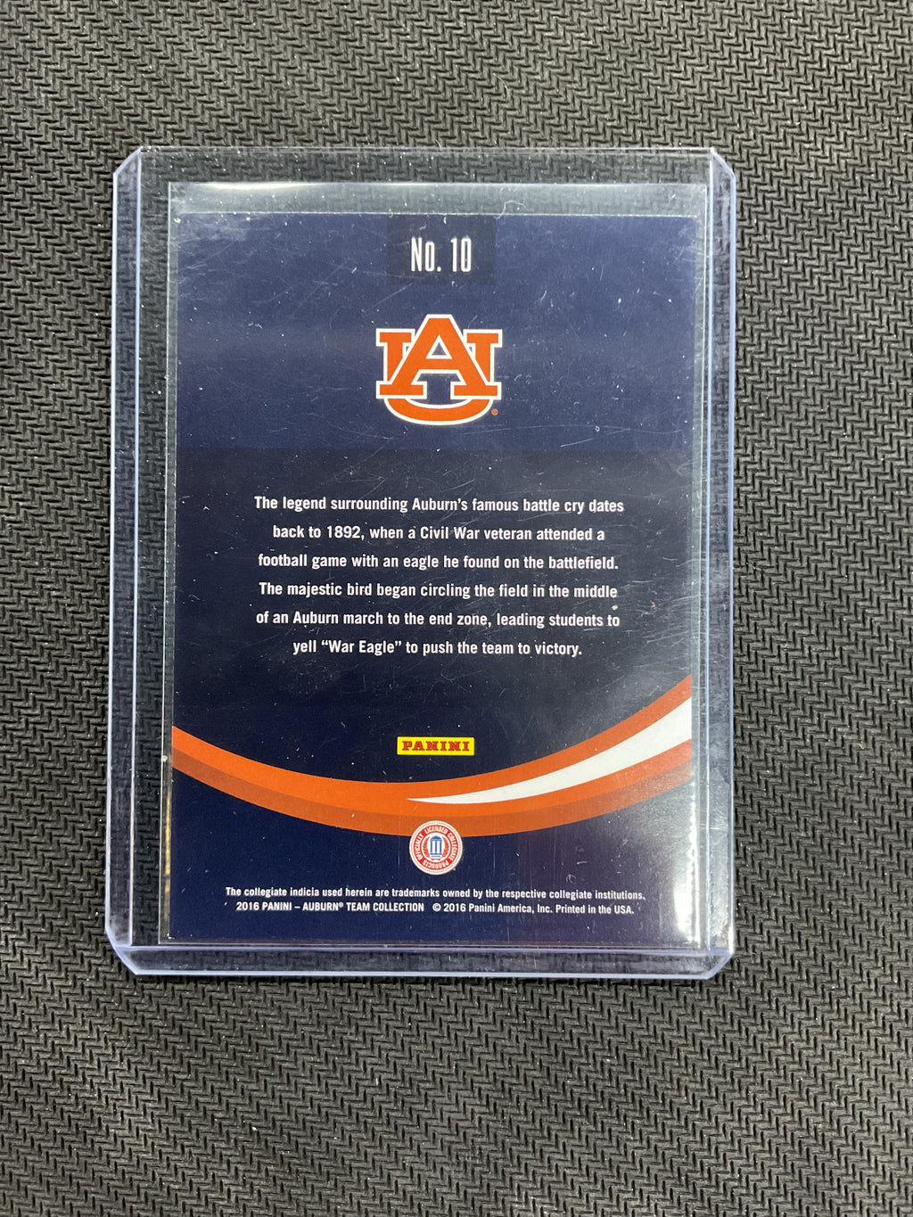 2016 Panini Auburn Traditions Bald Eagle #10