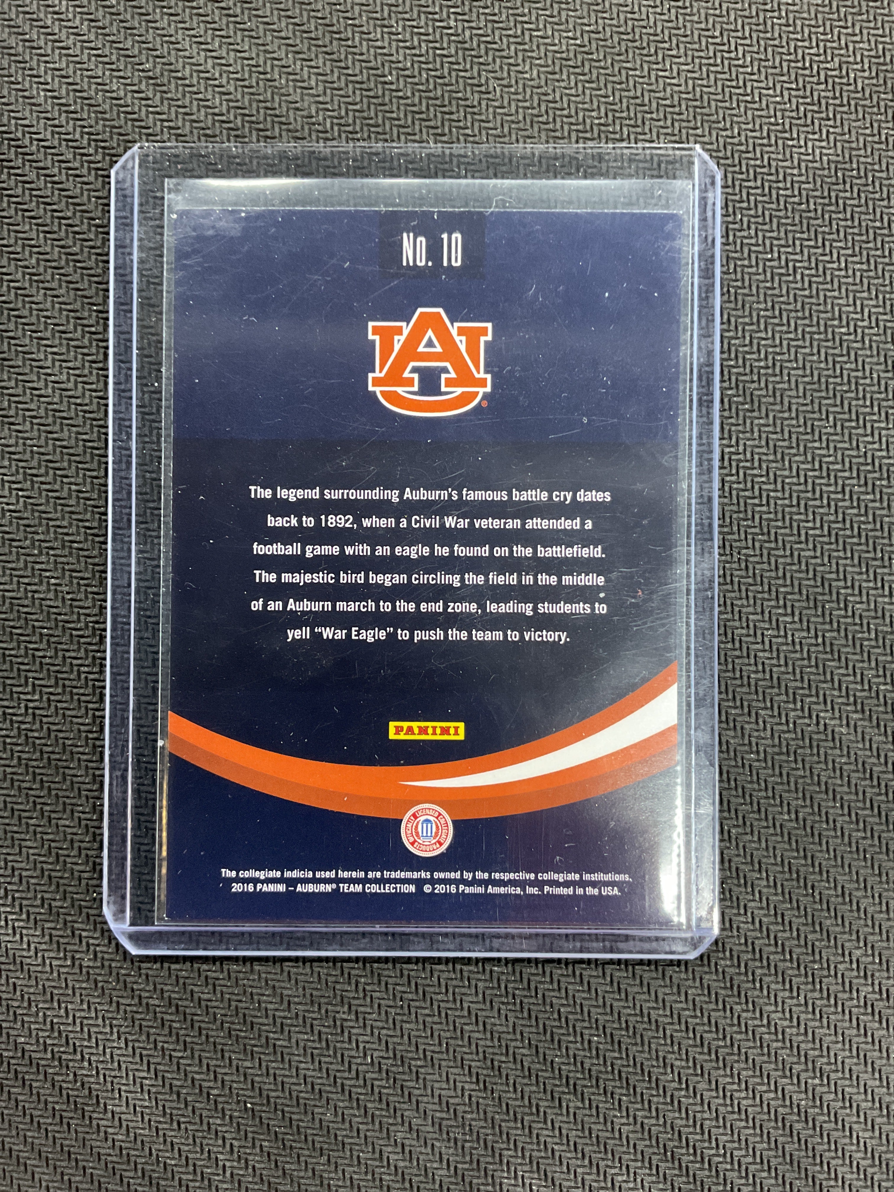 2016 Panini Auburn Traditions Bald Eagle #10