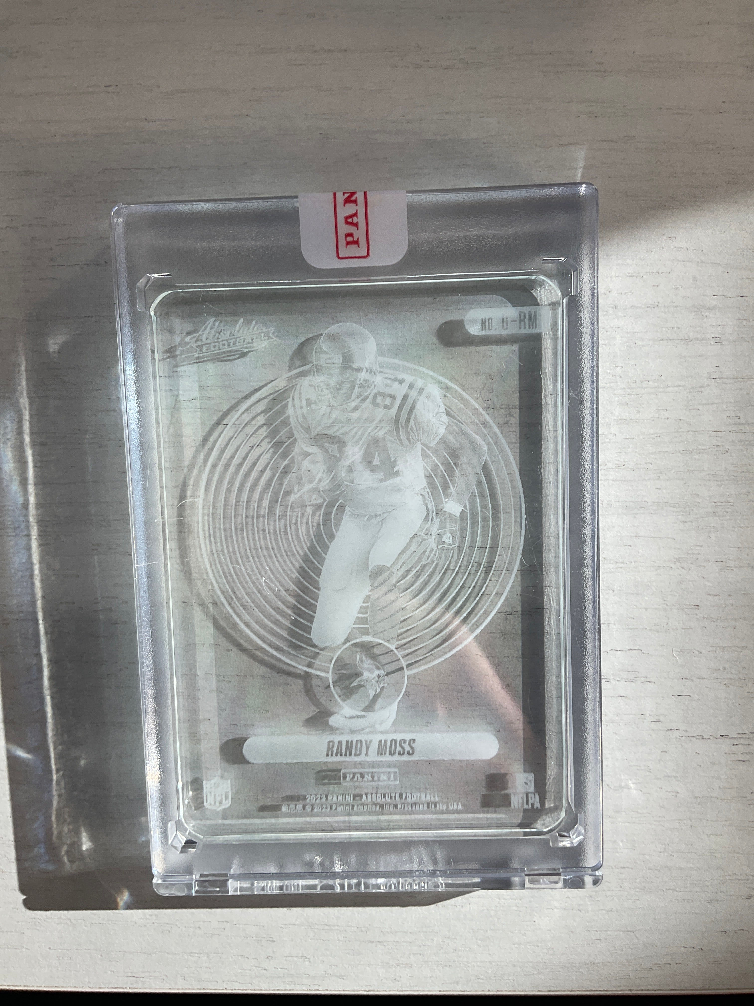 2023 Absolute Glass Randy Moss Sealed