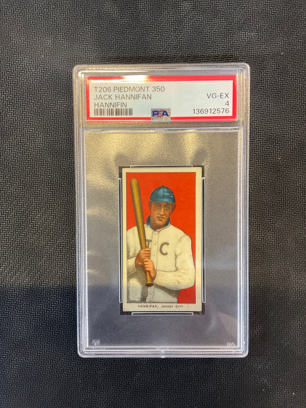 T206 Piedmont 350 Jack Hannifan PSA 4 576
