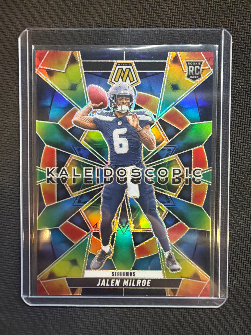 2025 Mosaic Jalen Milroe Kaleidoscopic #19 Seahawks
