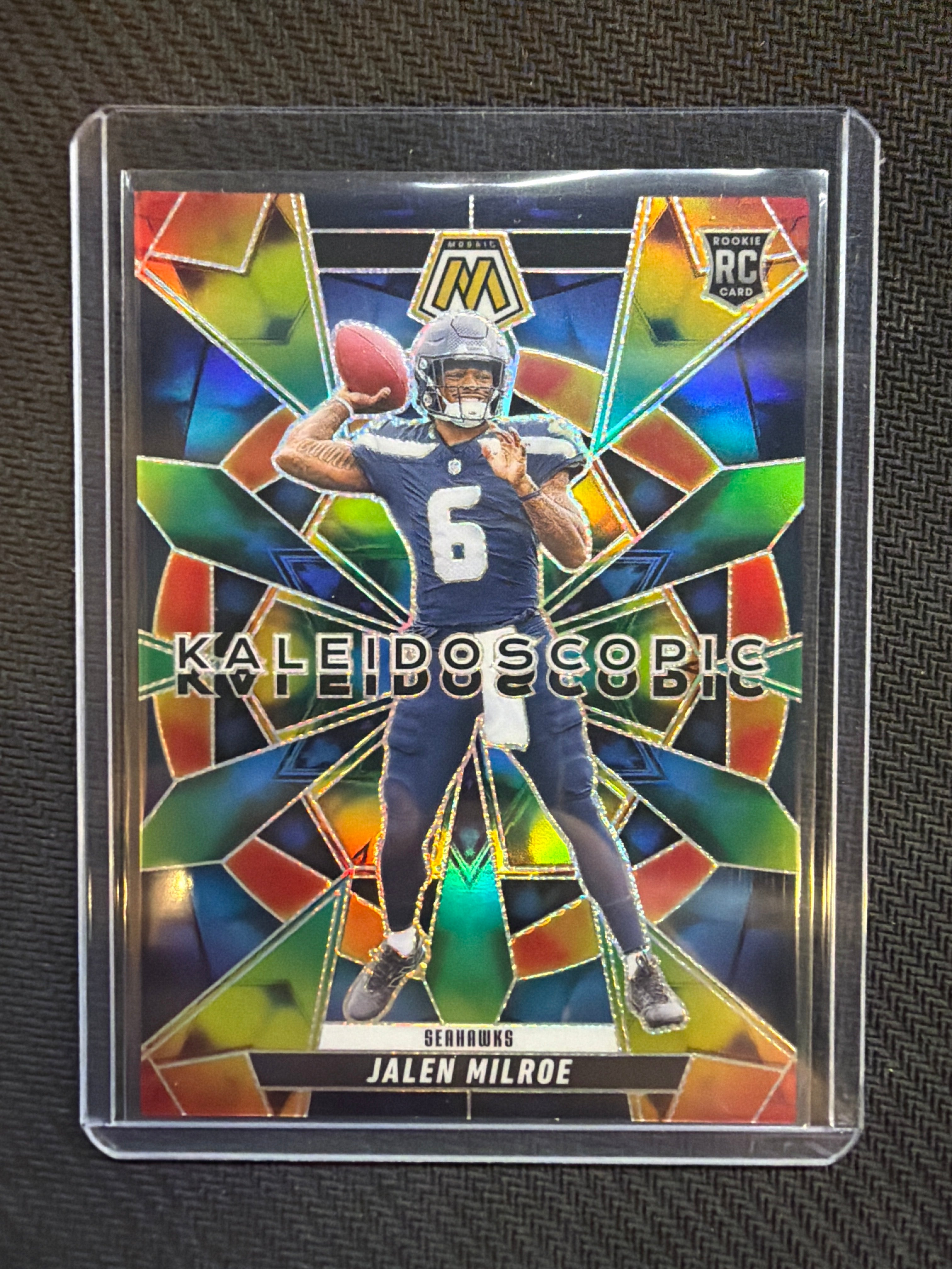 2025 Mosaic Jalen Milroe Kaleidoscopic #19 Seahawks