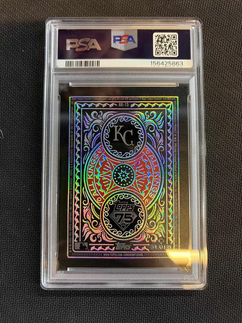 2026 Topps Jac Caglianone All Kings PSA 10 Royals