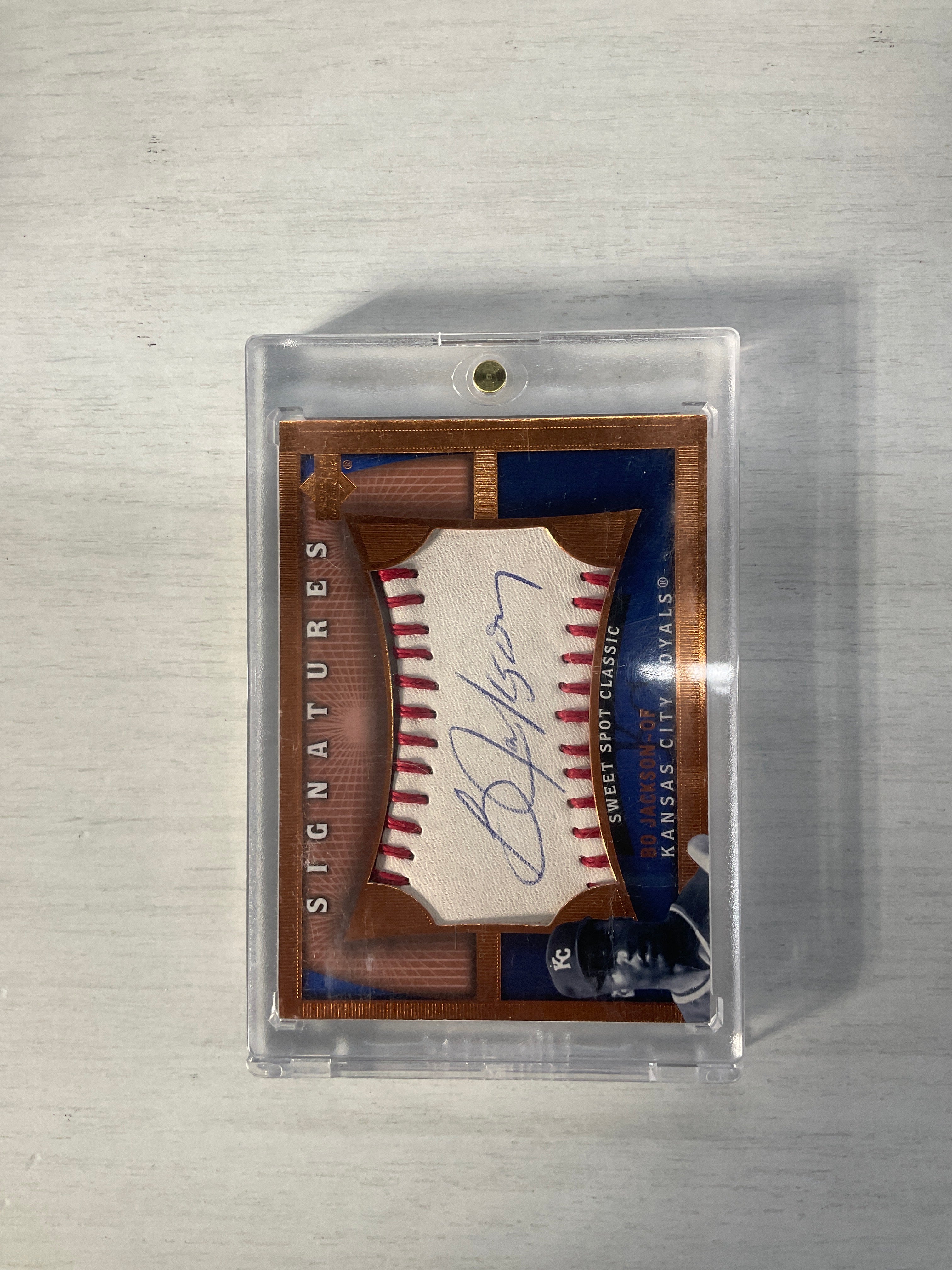 2005 Upper Deck Bo Jackson Sweet Spot Signatures Auto