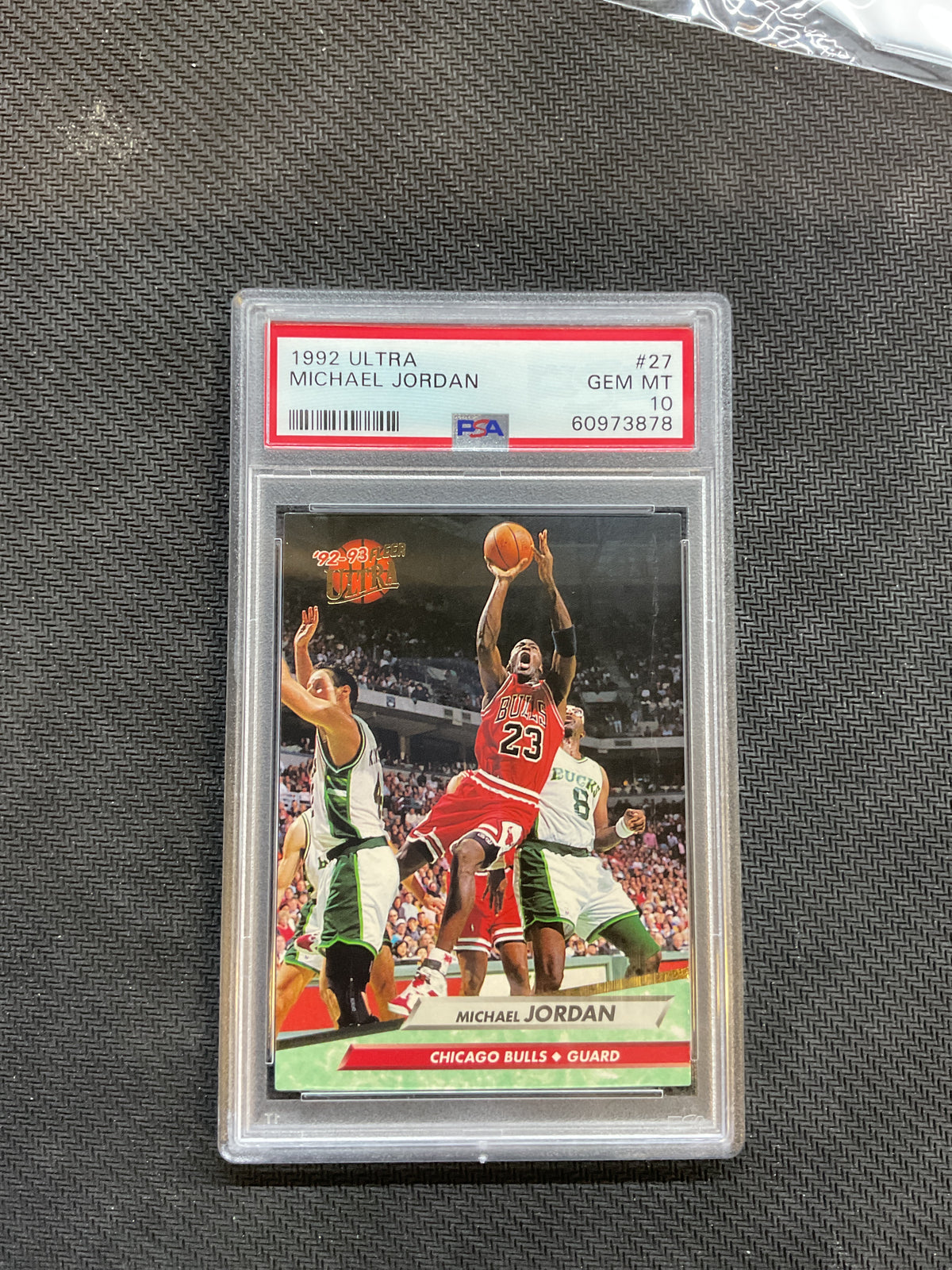 1992 Ultra Michael Jordan PSA 10 Bulls