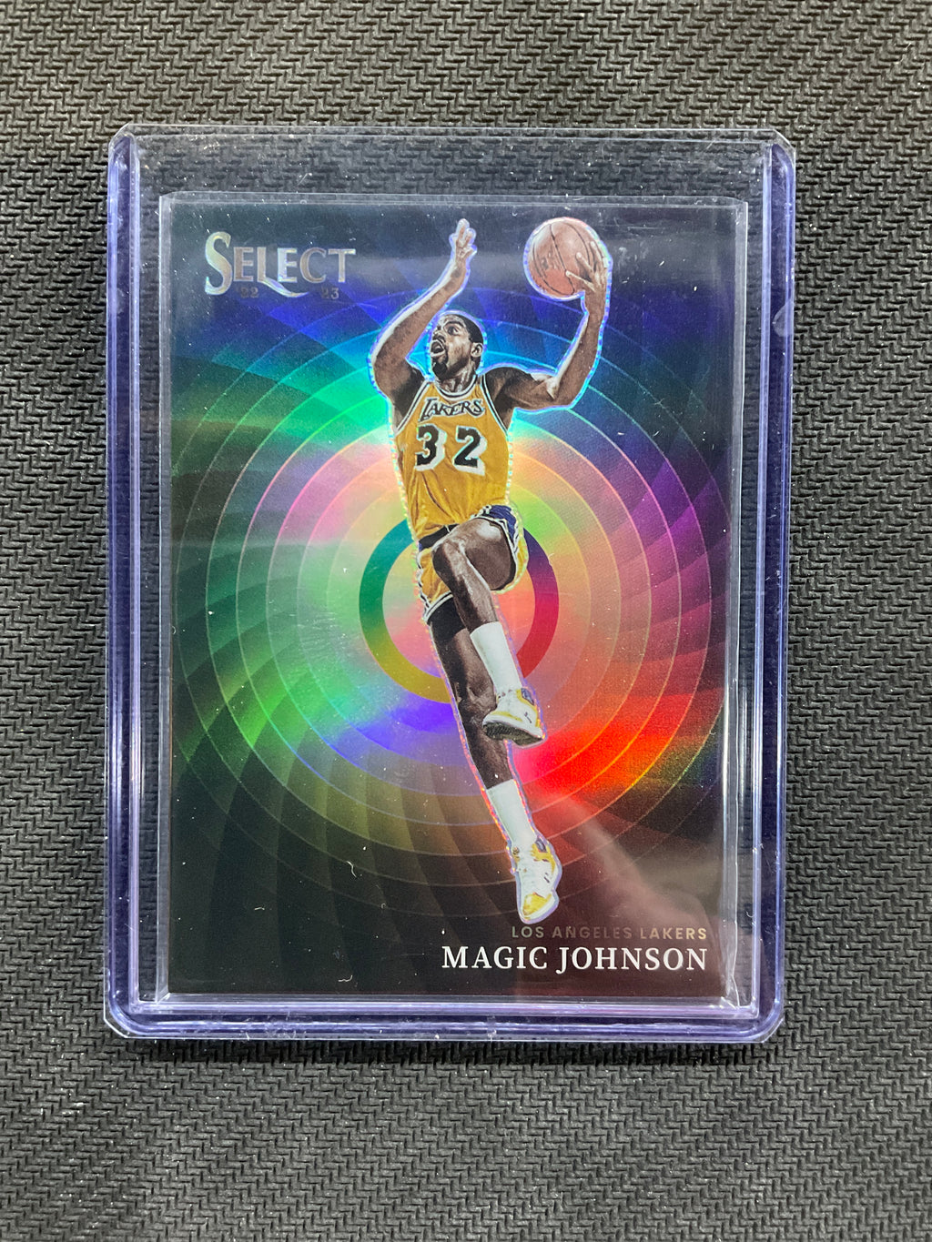 2022-23 Select Magic Johnson Color Wheel Lakers